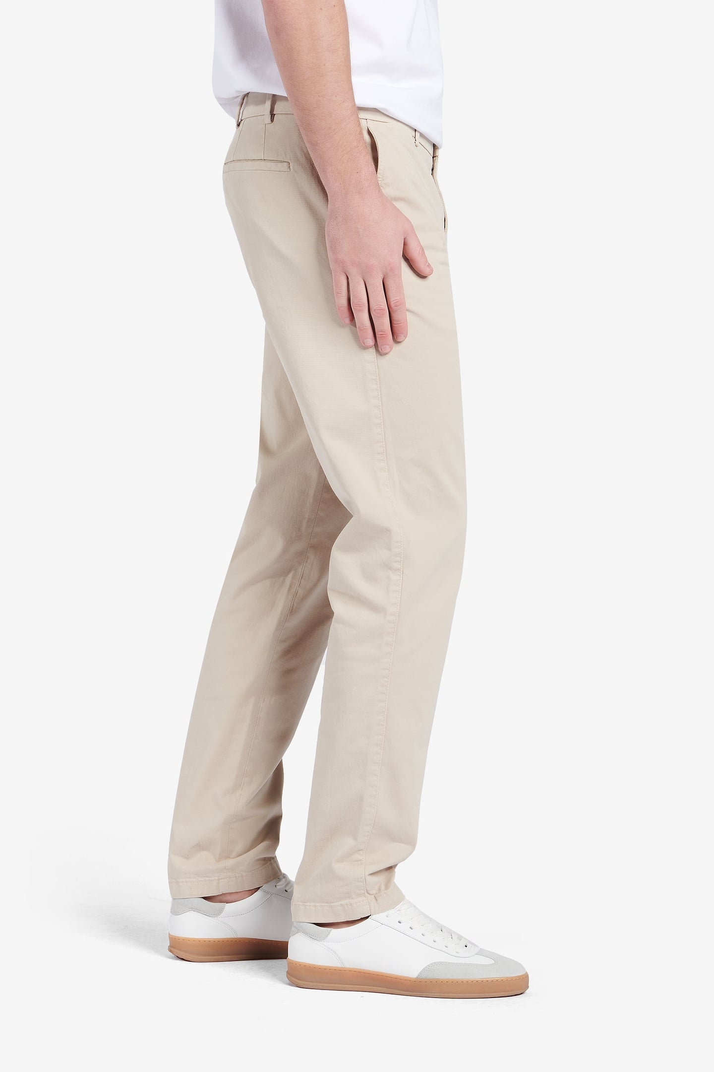 DIEGO COTTON-STRETCH TAUPE 3