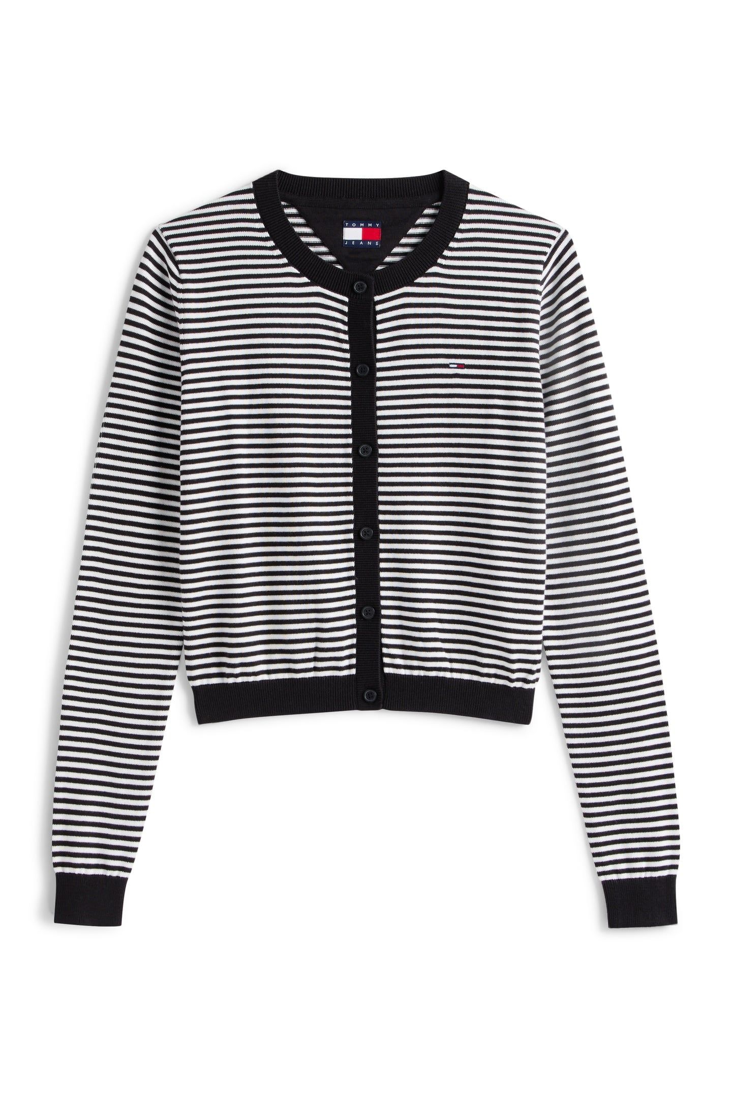 TJW ESSENTIAL CREW NECK SWEATER BLACK STRIPE 02 4