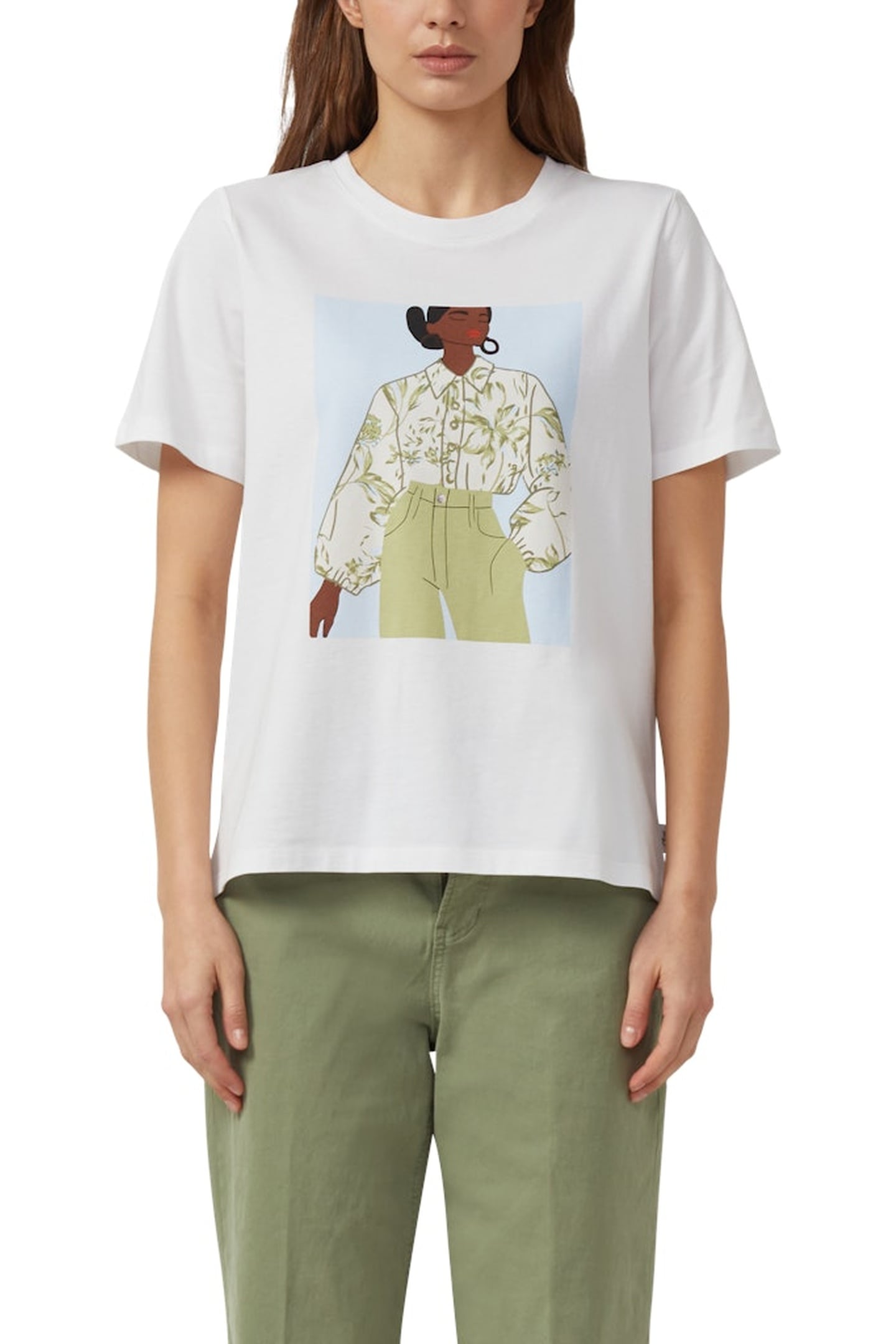 S.OLIVER T-SHIRTS WHITE 1