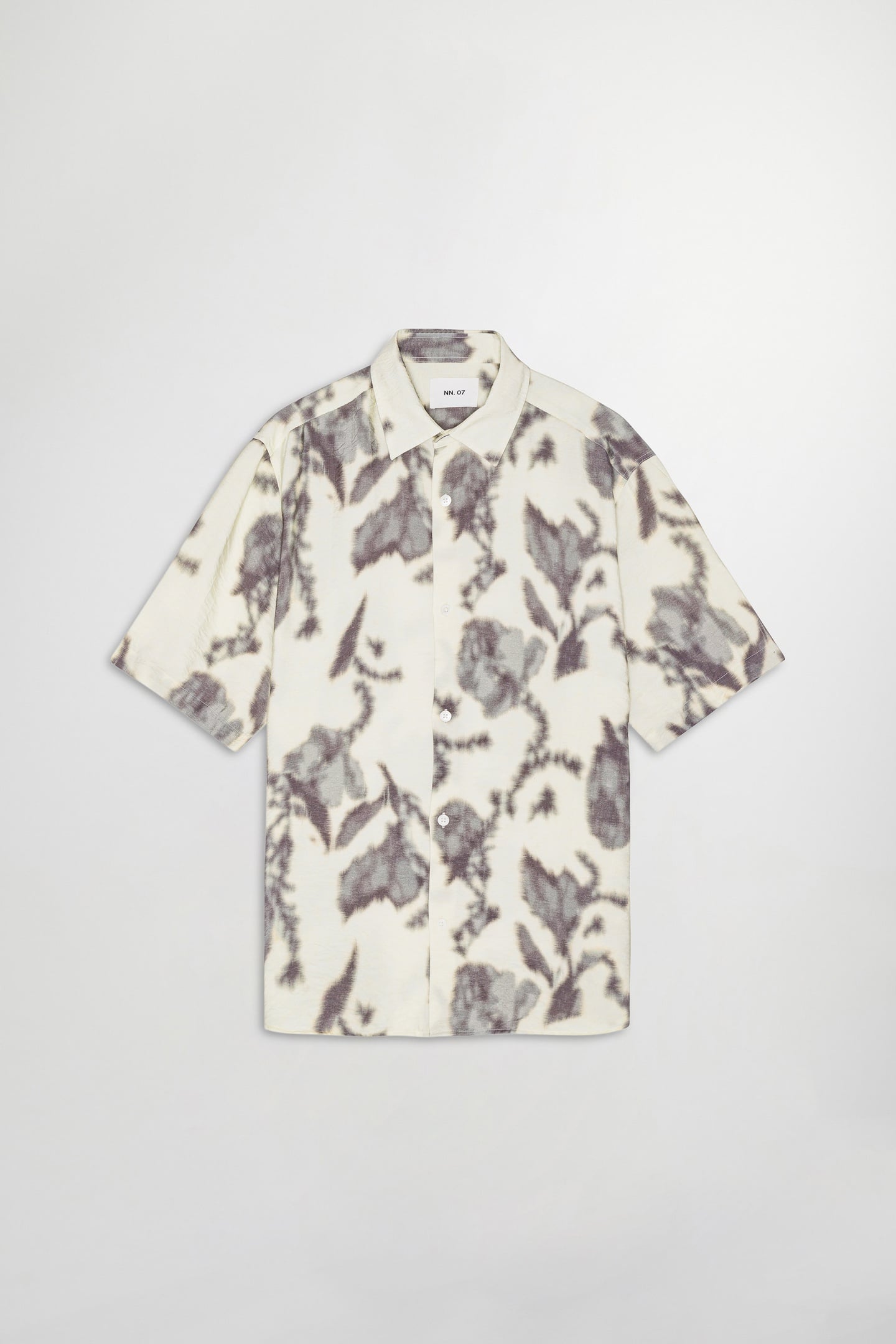 FREDDY SS NO PKT 5971 SHORT SLEEVE ECRU PRINT 4