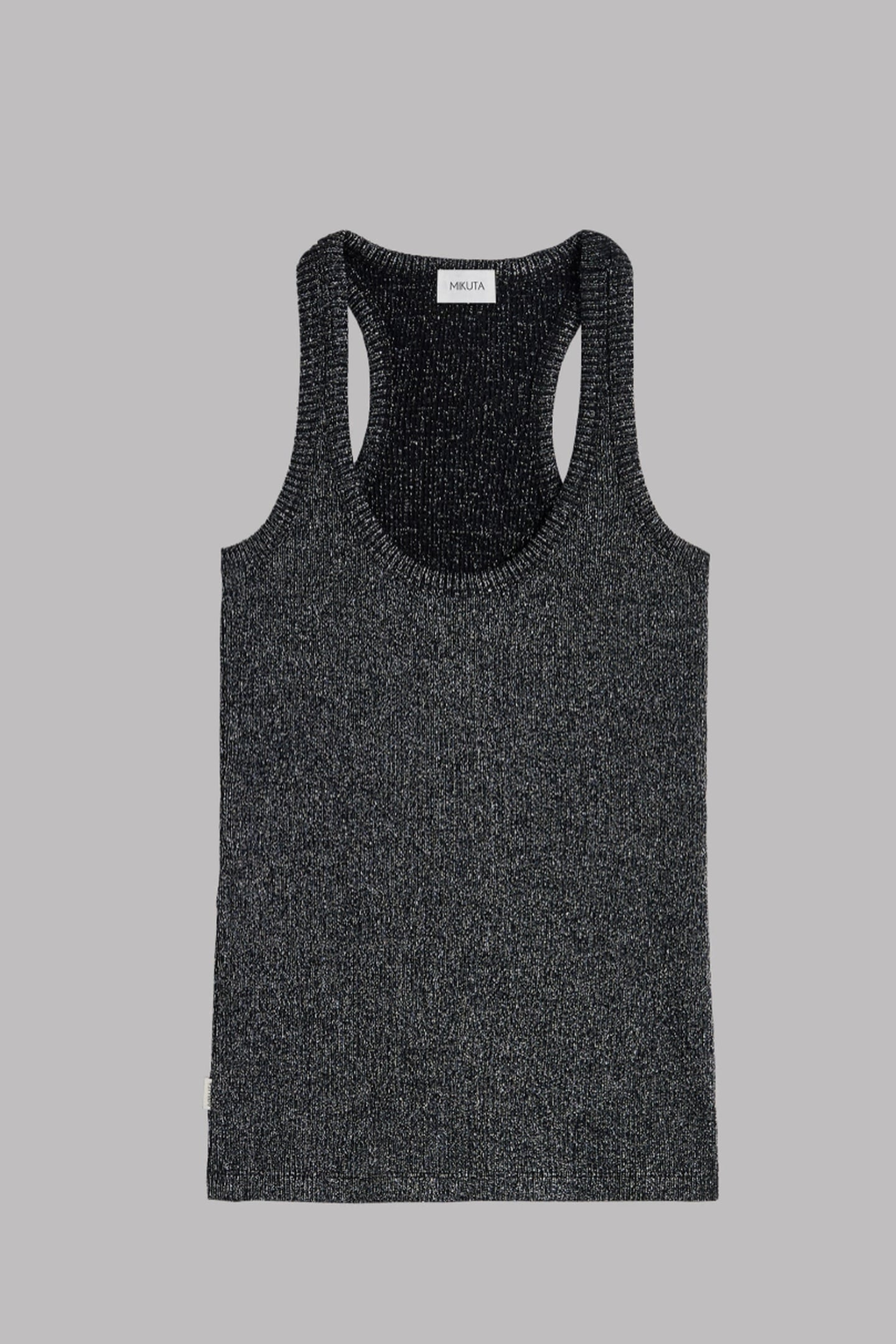 THE DARK GLITTER RIBBED TANK TOP 3