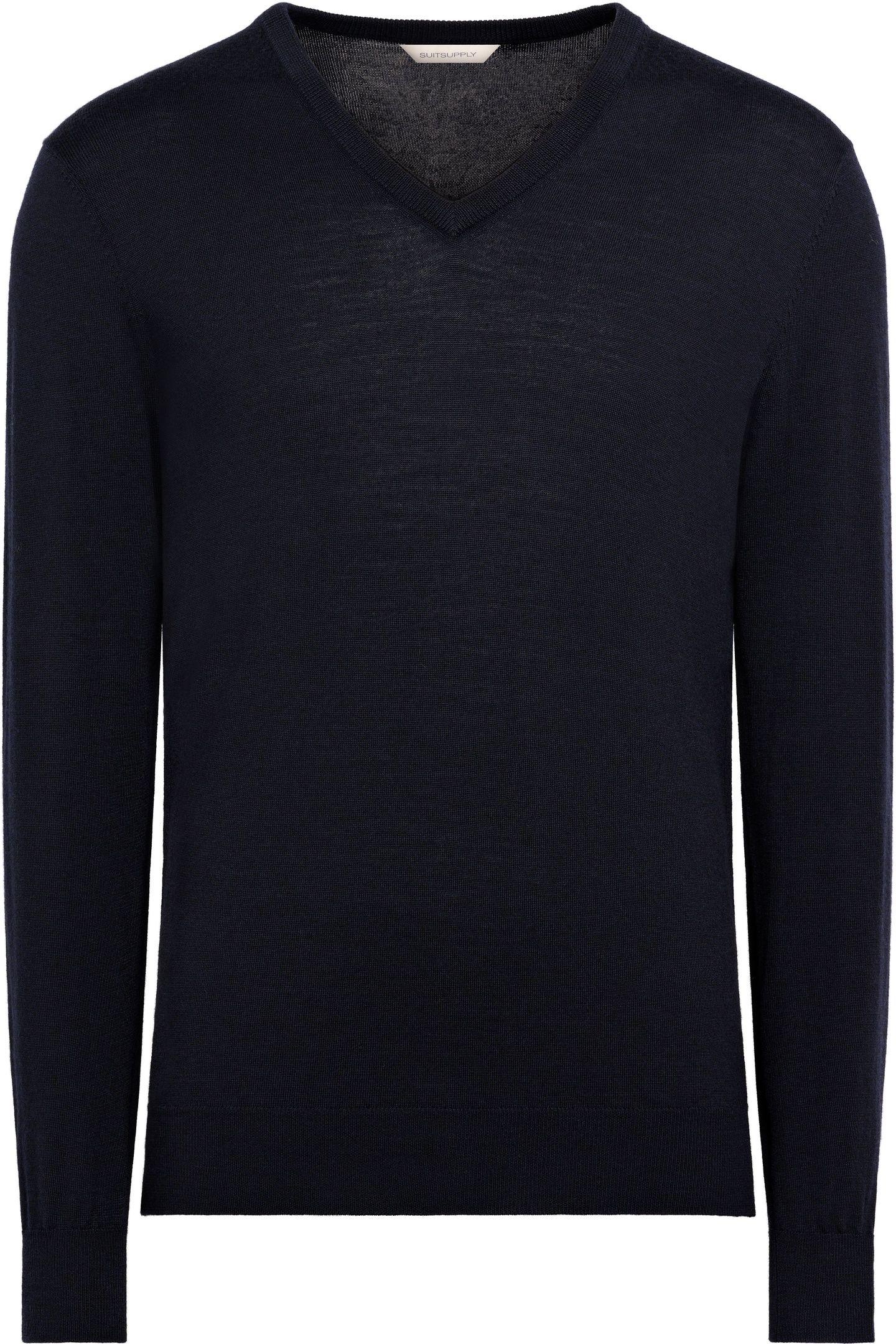 V-NECK MERINO CREW AND V NECK NAVY 6