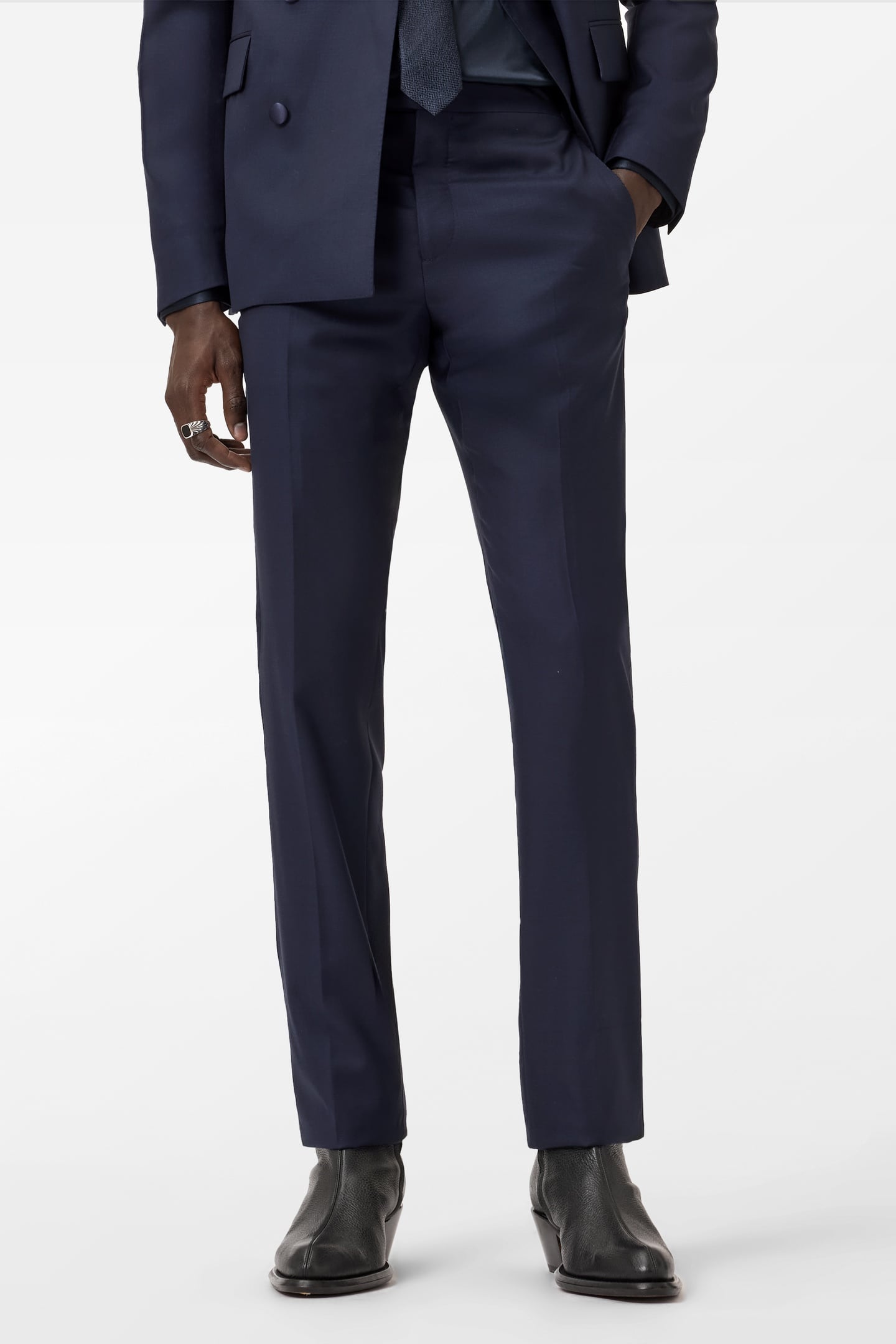 DALSTON TAILORED PANTS - SEPARATE PANTS NAVY 2