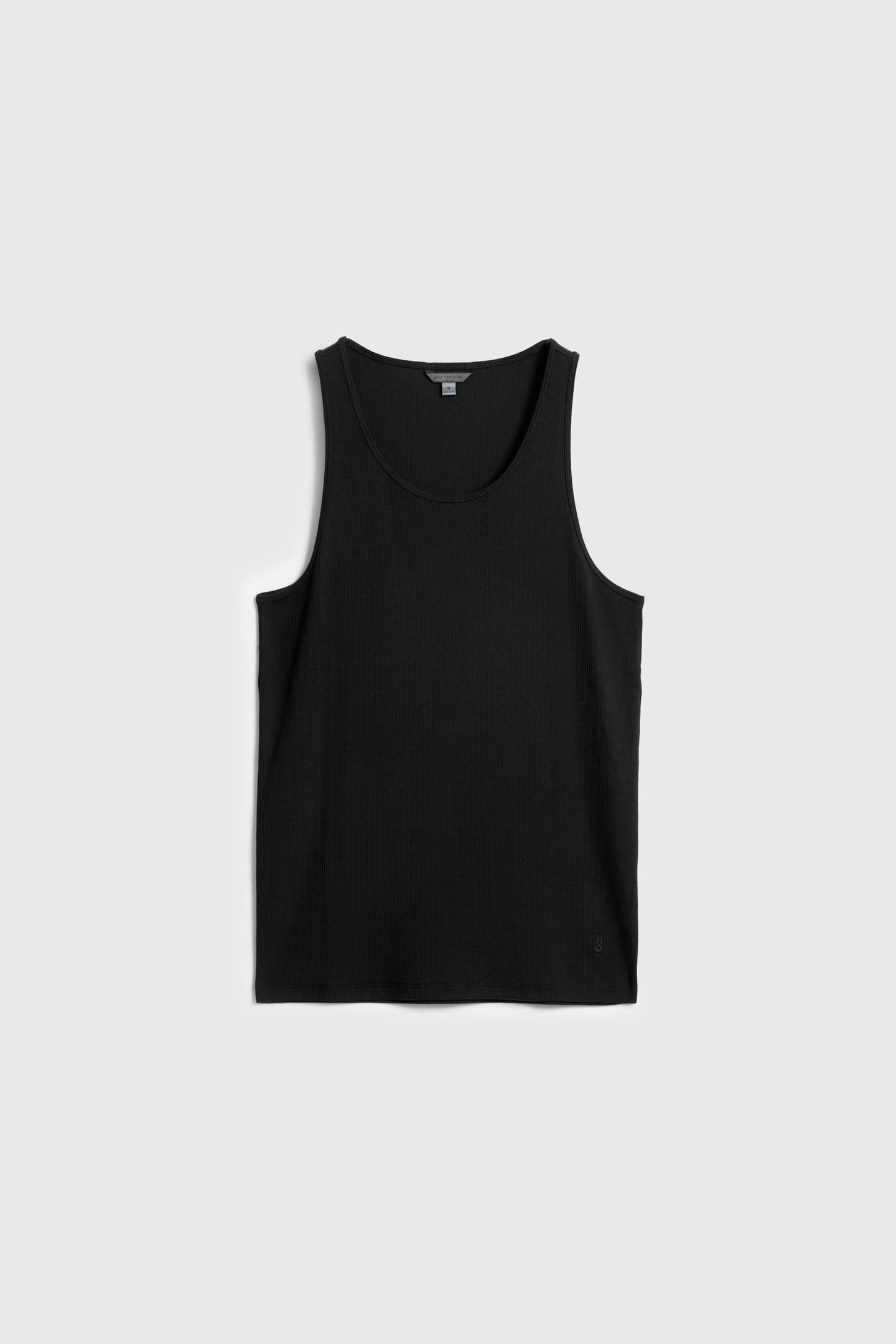 OLIN CLASSIC RIB TANK W PSE BLACK 2