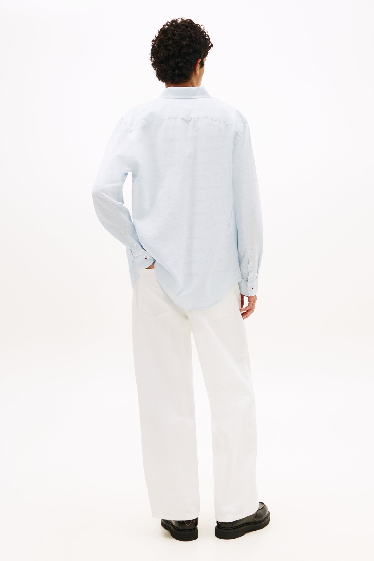 TJM REGULAR LINEN BLEND SWEET BLUE 2