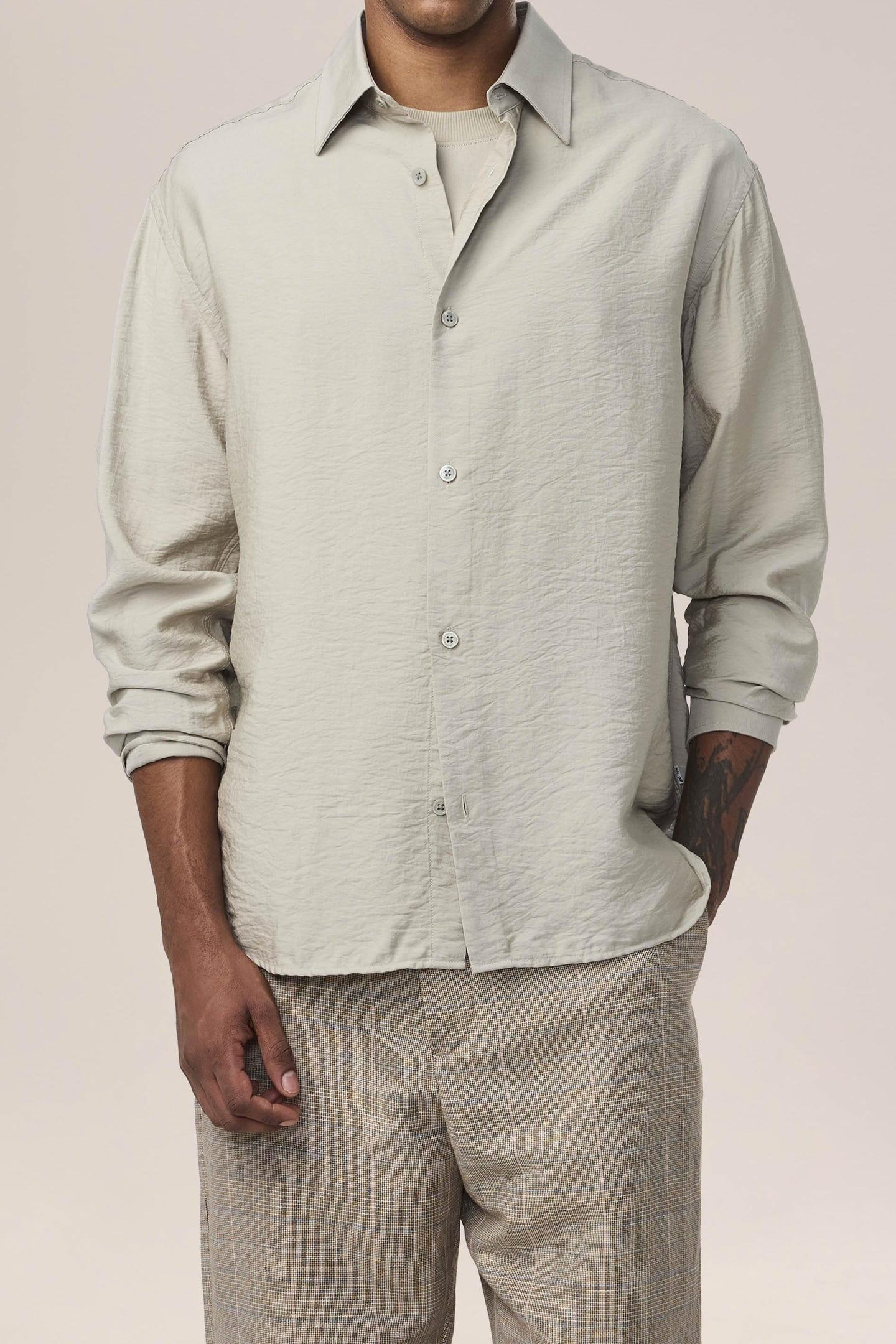 FREDDY NO PKT 5971 SHIRTS FOG 1