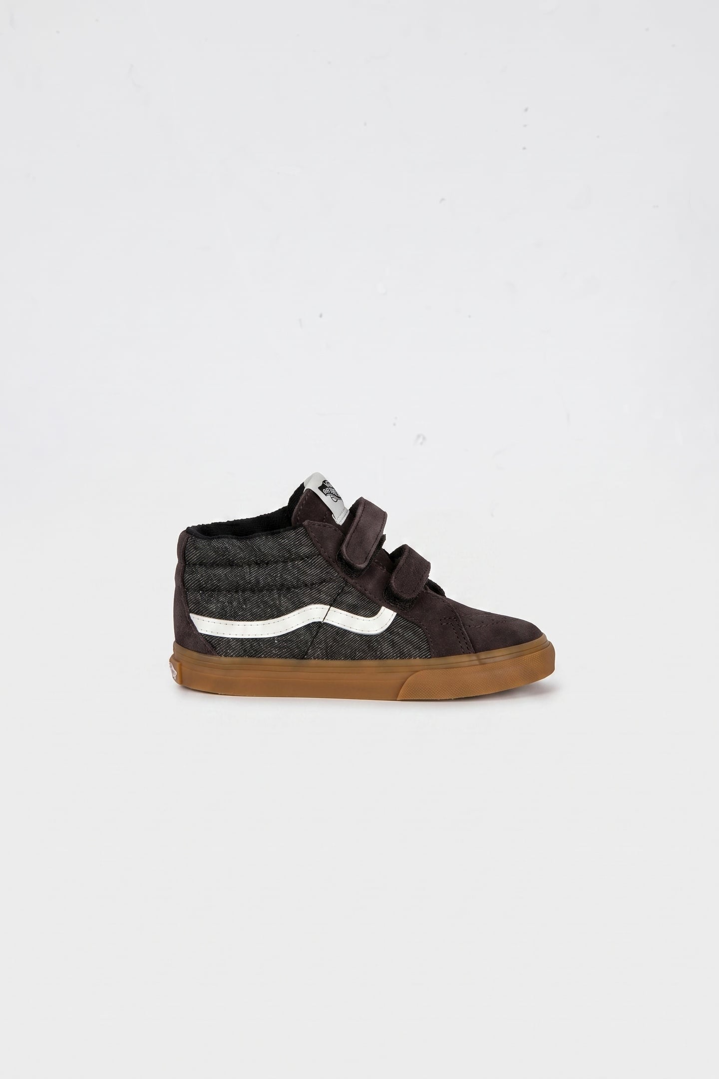 TODDLER SK8-MID REISSUE V DENIM BLACK 1