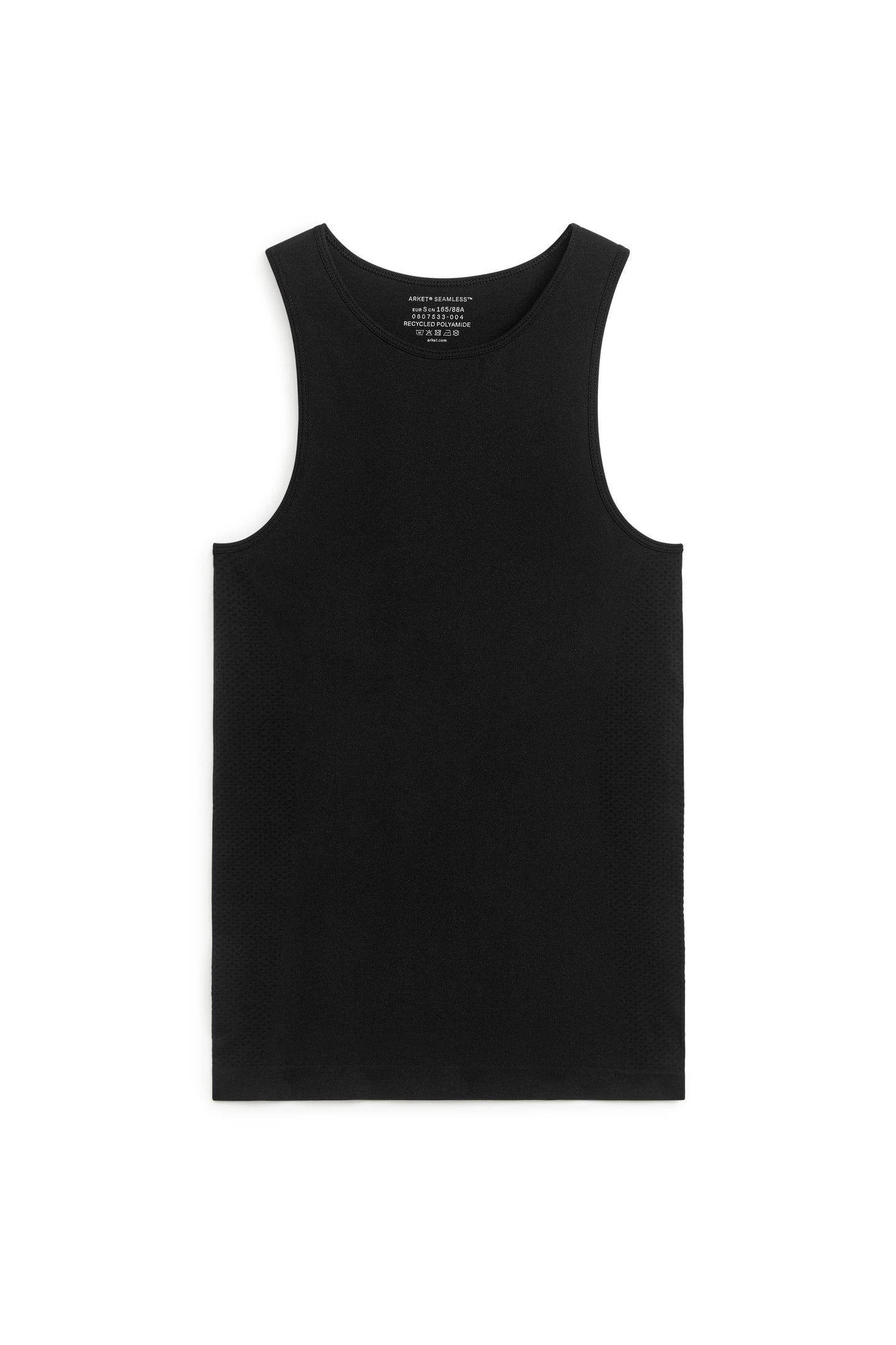 ROCCO SEAMLESS TANK BLACK 3