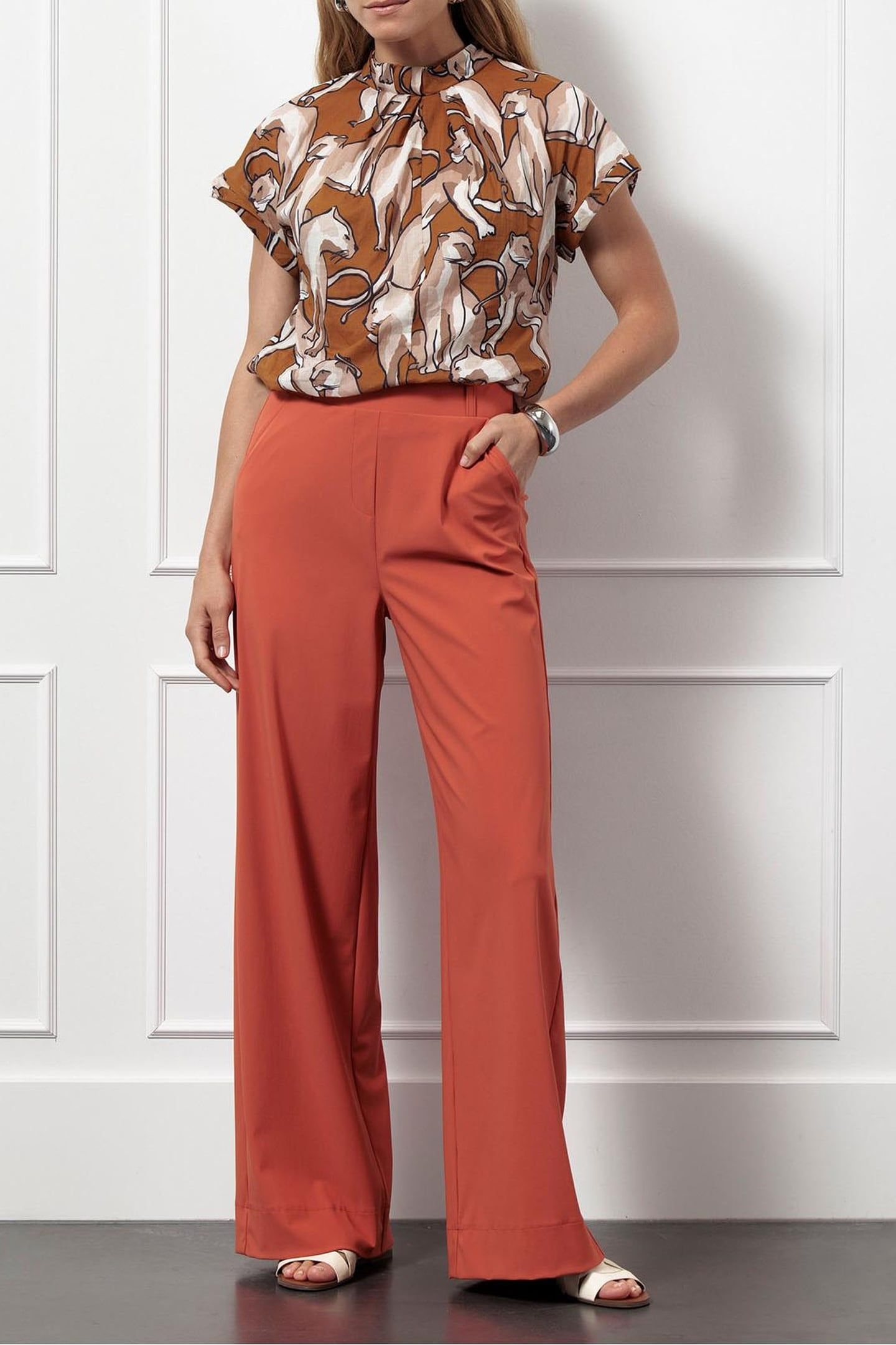 LEXIE TROUSERS GINGER SPICE 2