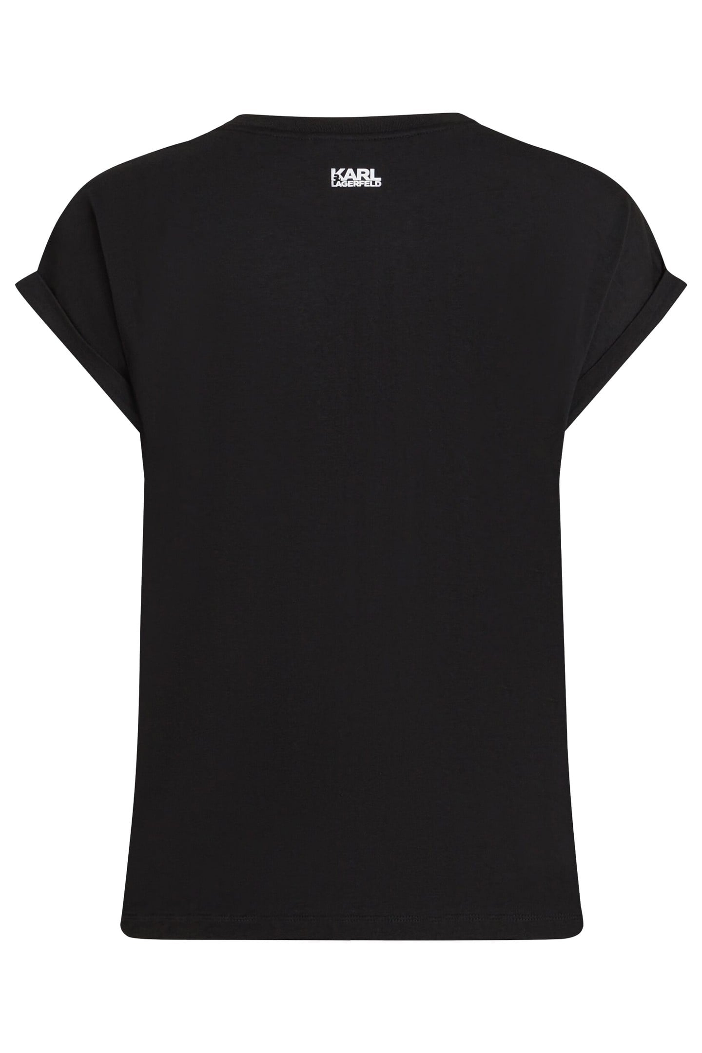 BIG IKON PRINT FLOWY T-SHIRT BLACK 2