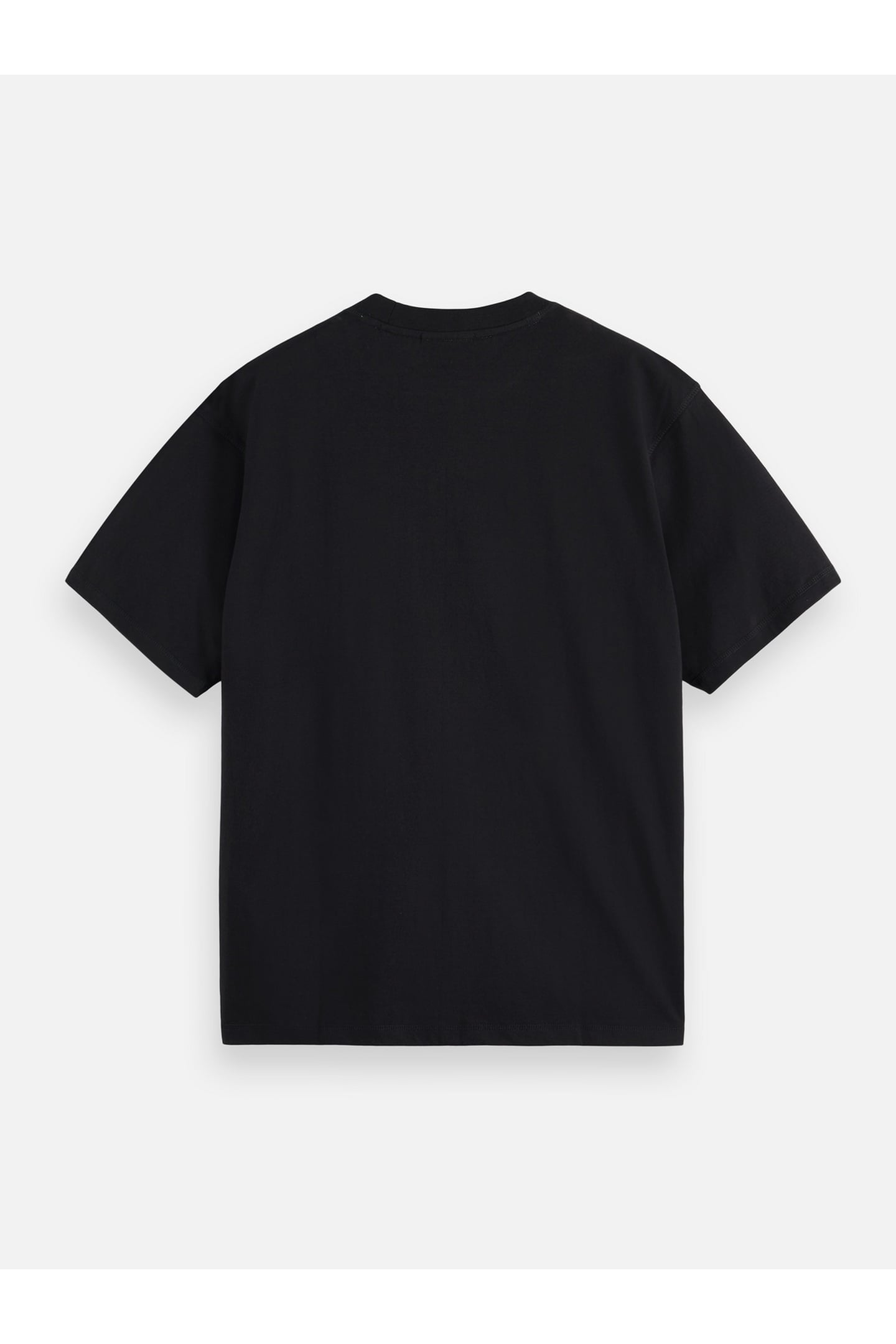 LOGO FRONT CHEST T-SHIRT BLACK 5
