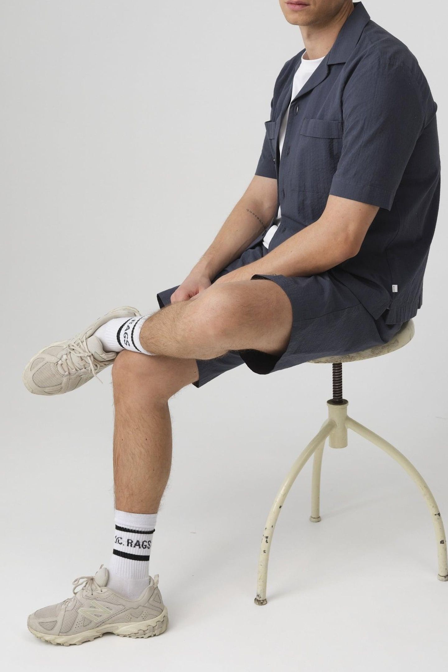 AARON CASUAL SHIRT BLUE 3