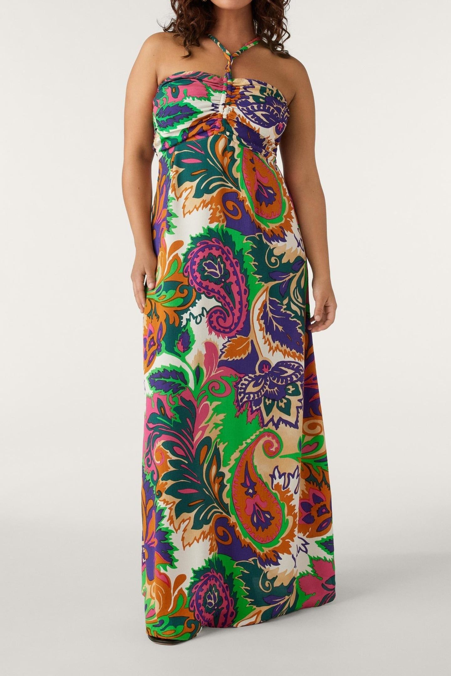 ROBE NOUR VERT 1