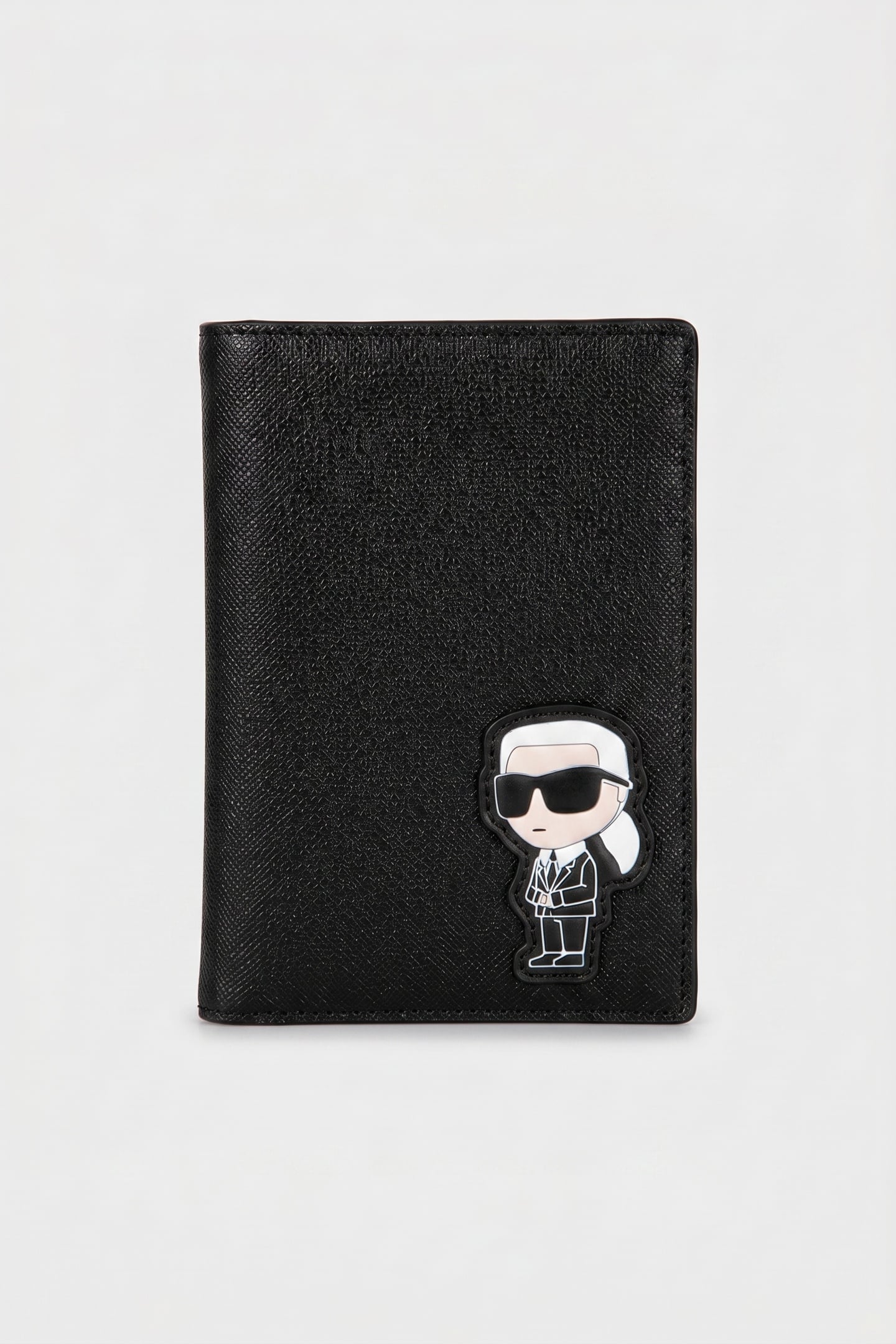 IKON PASSPORT HOLDER BLACK 1