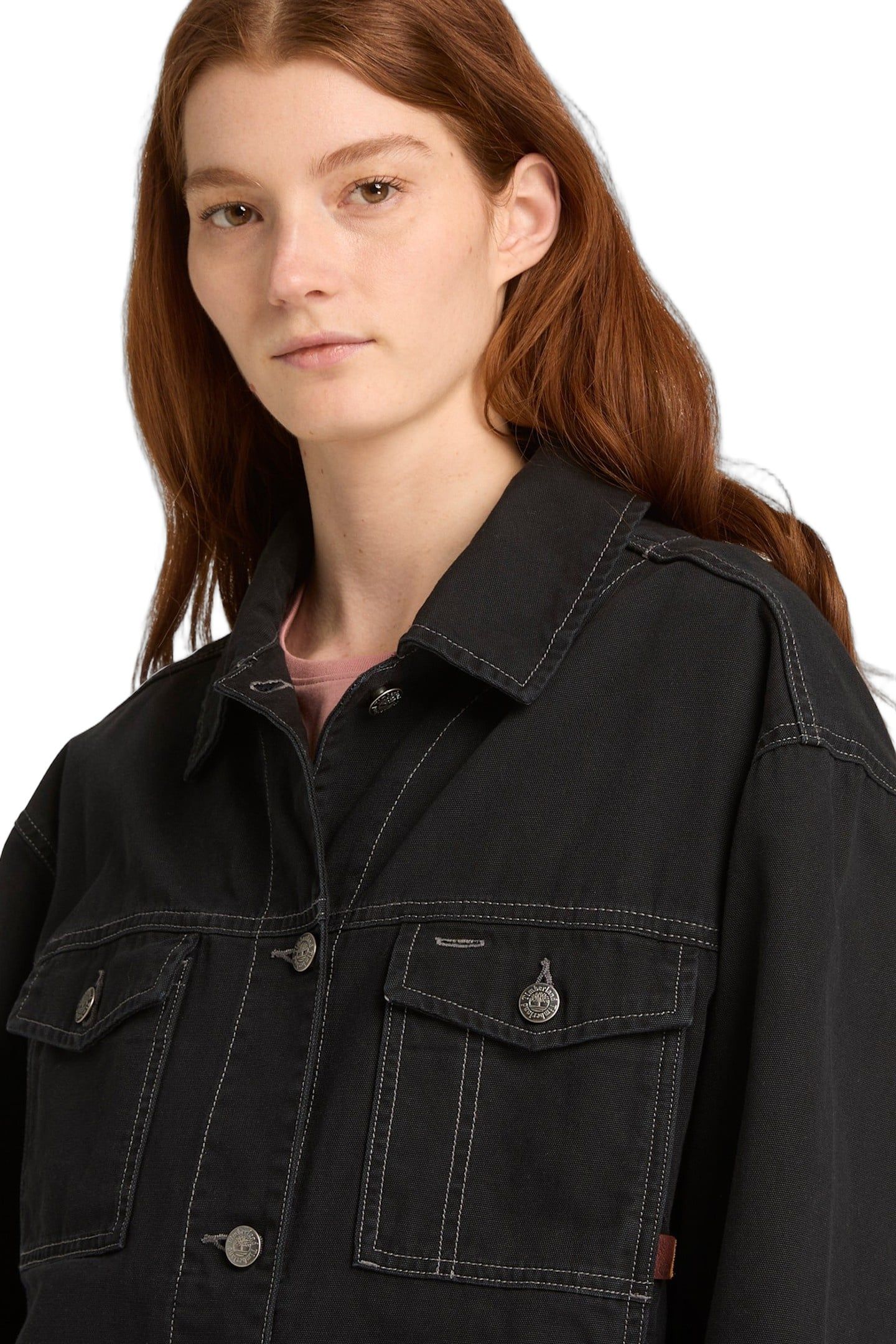 CANVAS TRUCKER JACKET BLACK 5