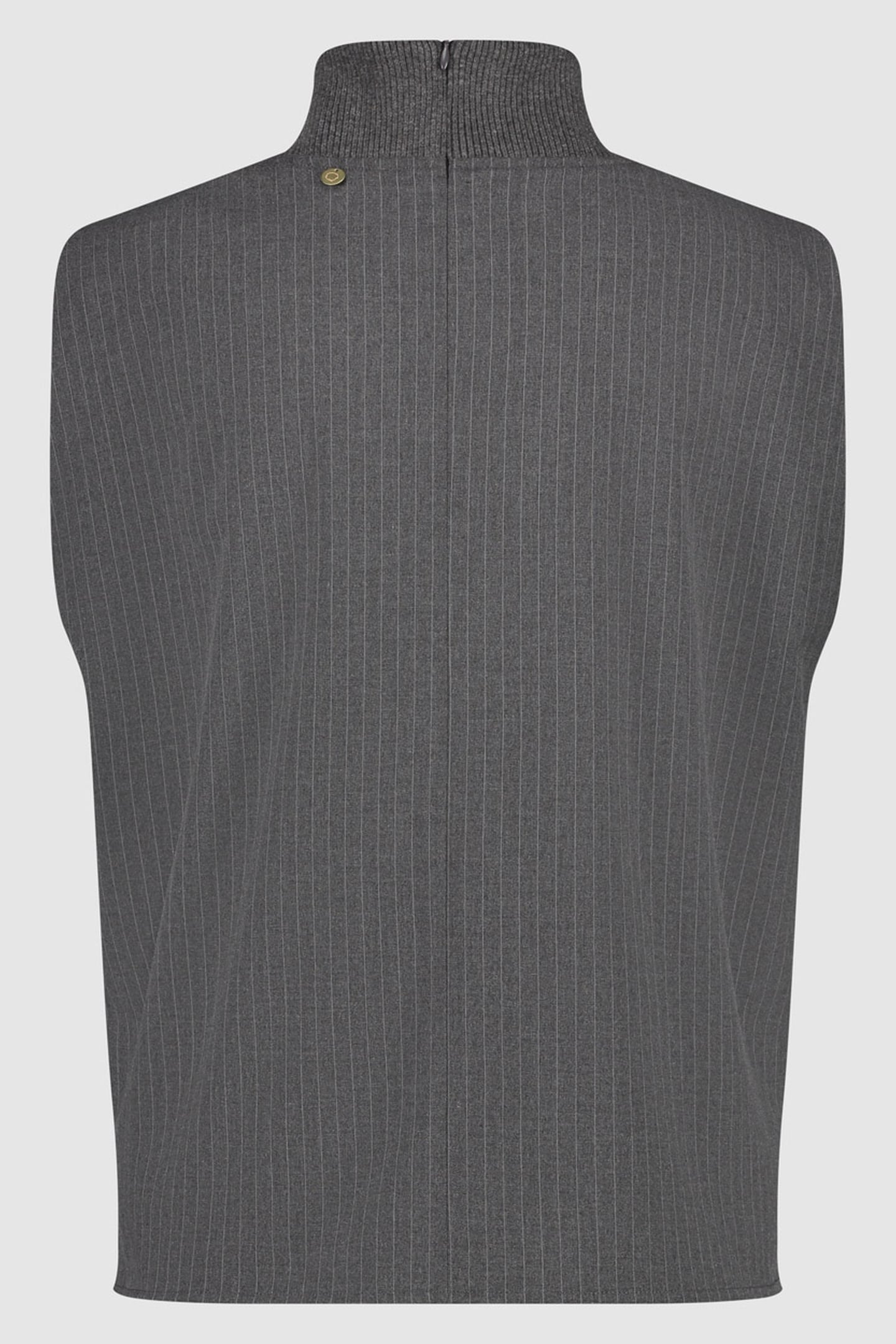 PHILIPPA TOP DARK GREY STRIPE 1