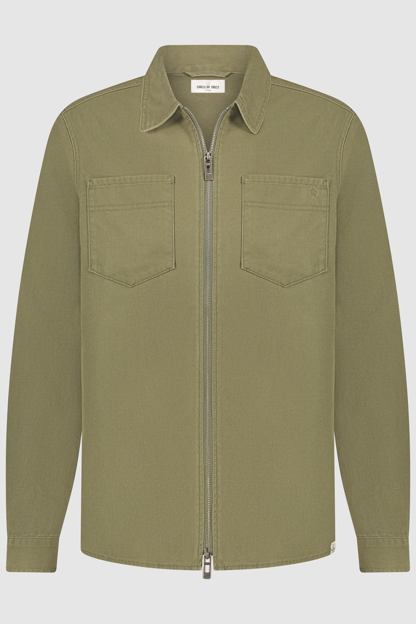 LIAM OVERSHIRT OLIVE LEAF 1