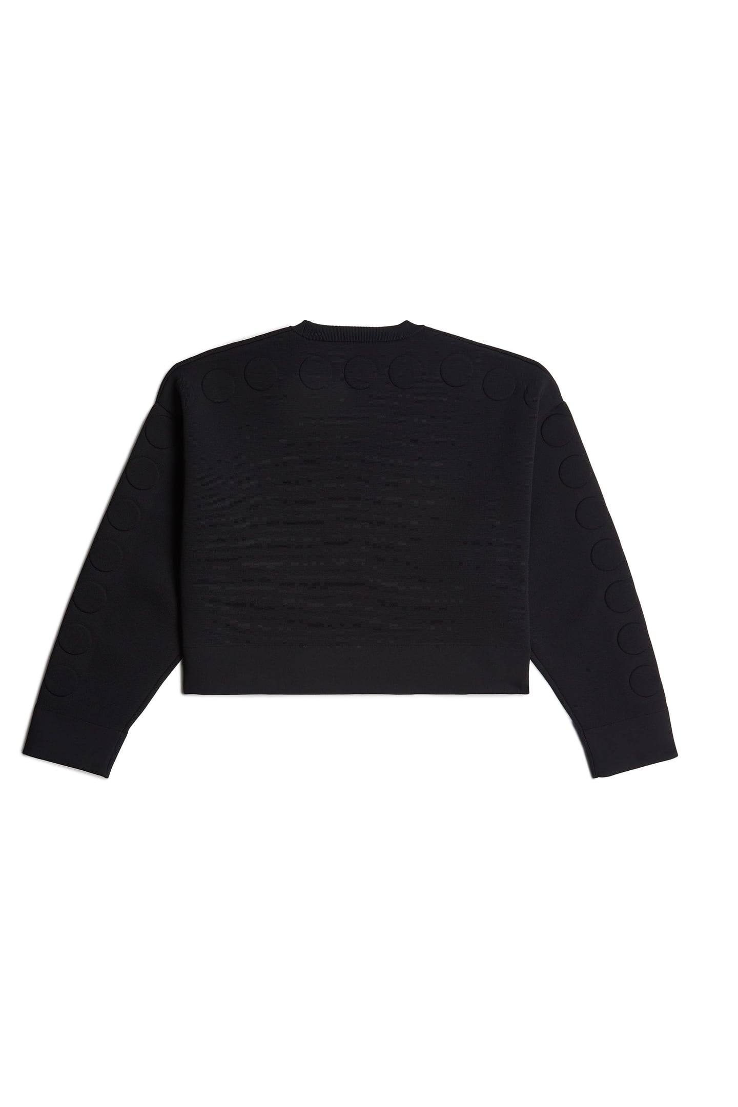 GSXWVB OVERSIZED SHORT SWEAT KNIT BLACK 6