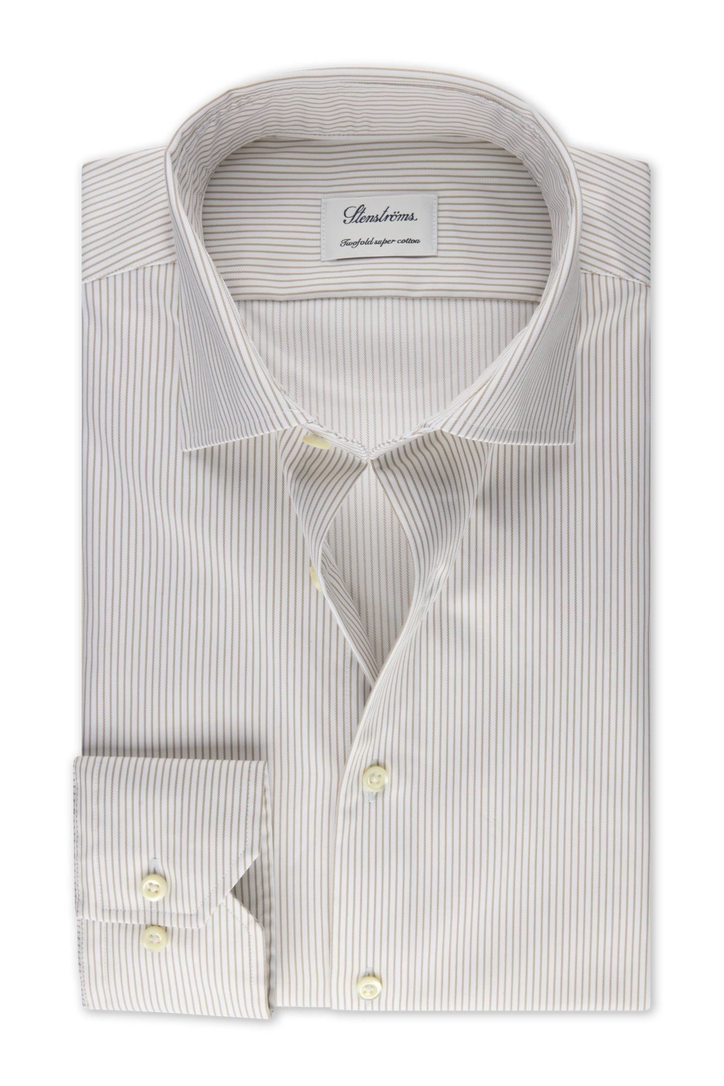 FITTED BODY/75, RM CUFF LIGHT BEIGE STRIPE 1