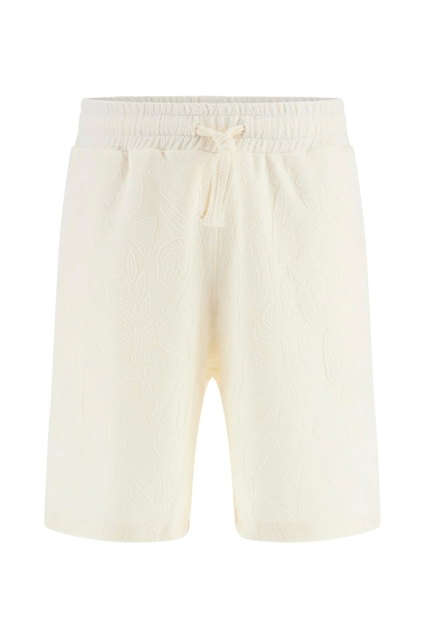 GUESS ECO JACQUARD SHORTS PEARL WHITE PRIMITIV 5