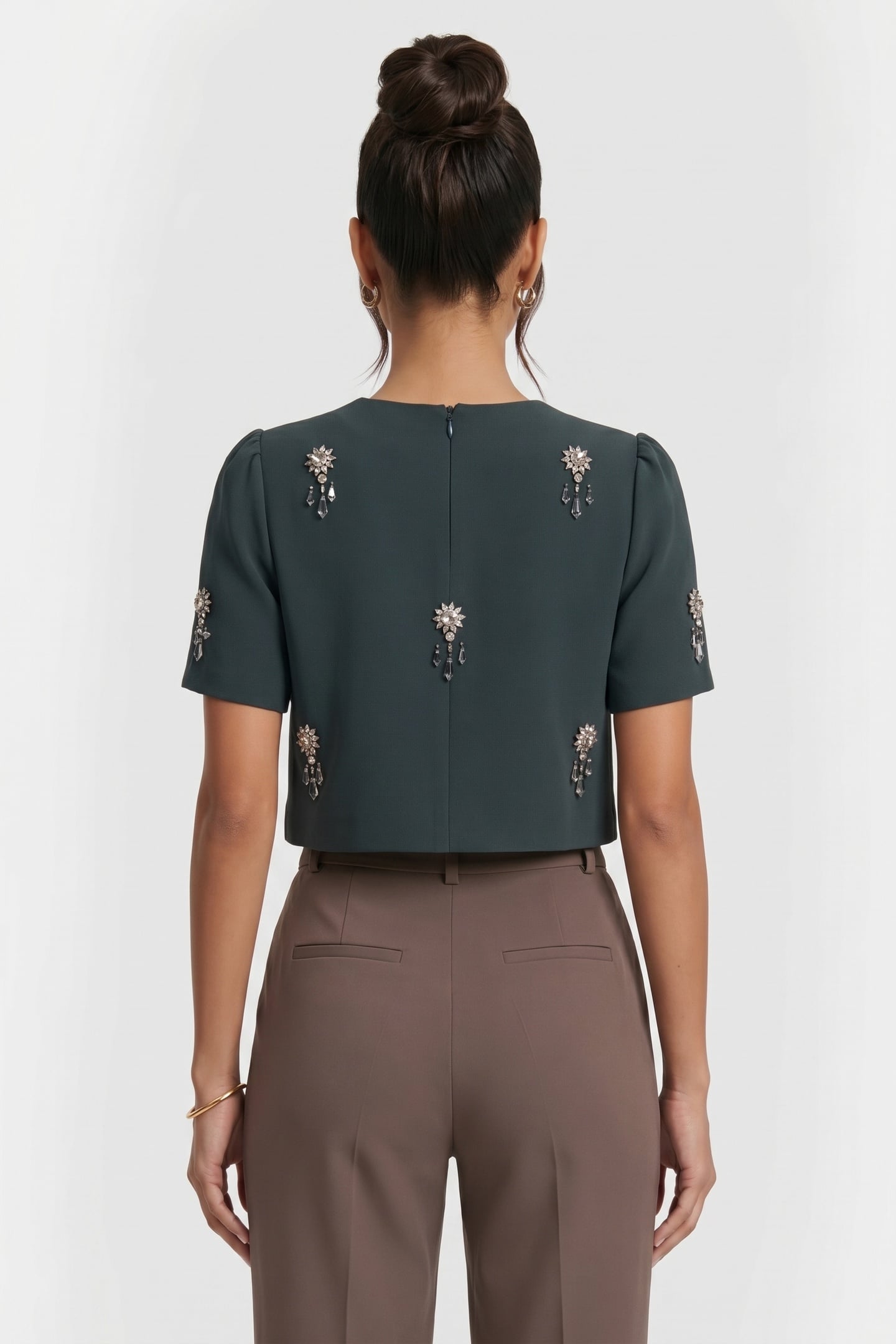 CRYSTAL TEE TEAL 2