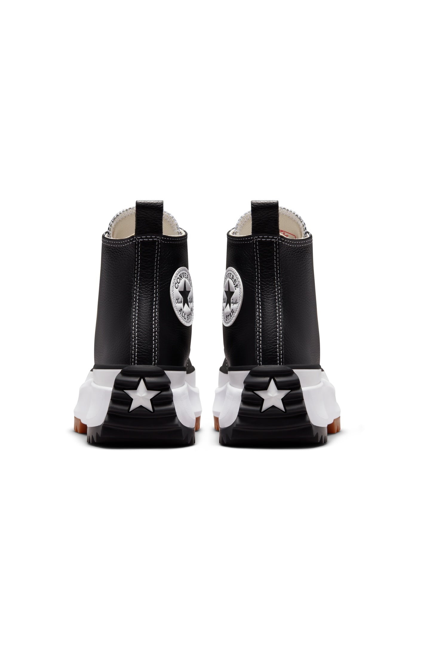 UNISEX RUN STAR HIKE HI BLACK/WHITE/GUM 6