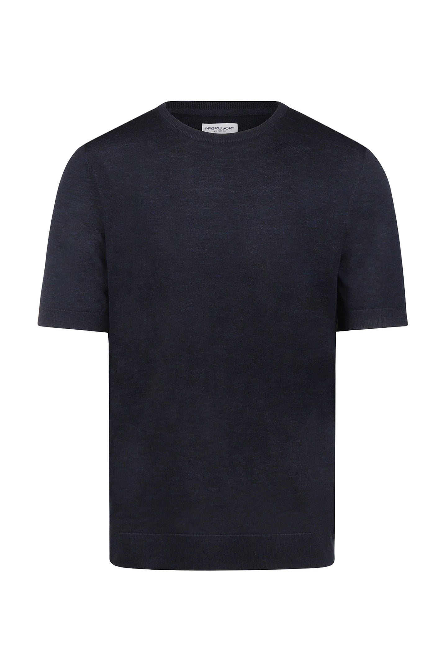 EXTRA FINE MERINO T-SHIRT NAVY 3