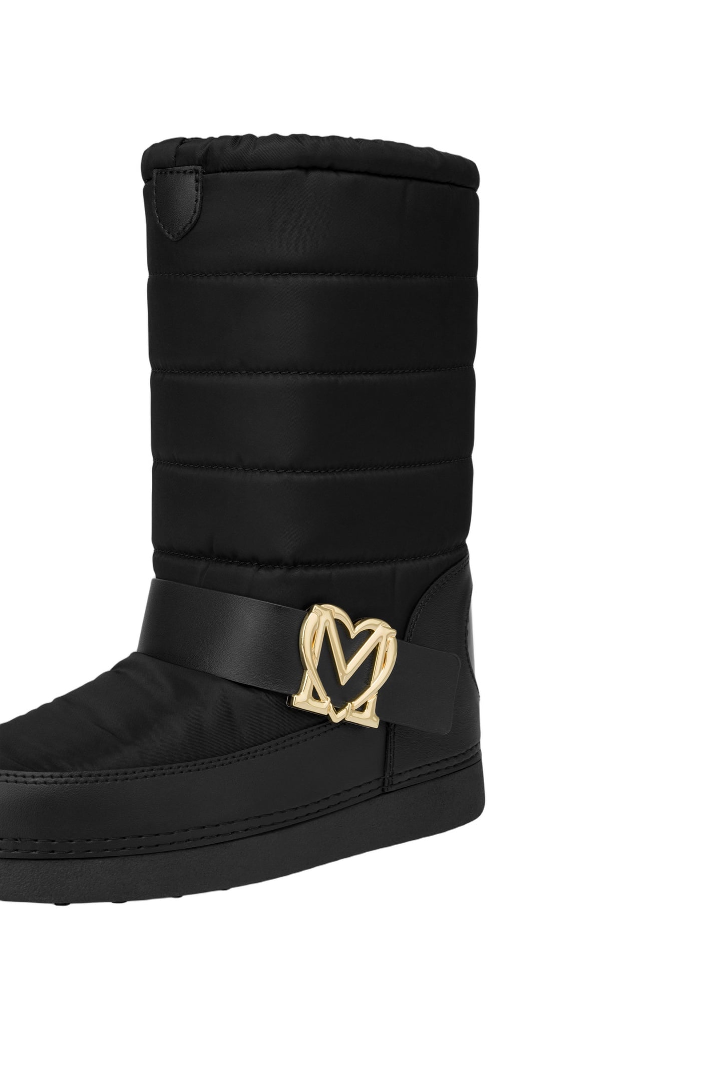HEART LOGO SNOW BOOT BLACK 3