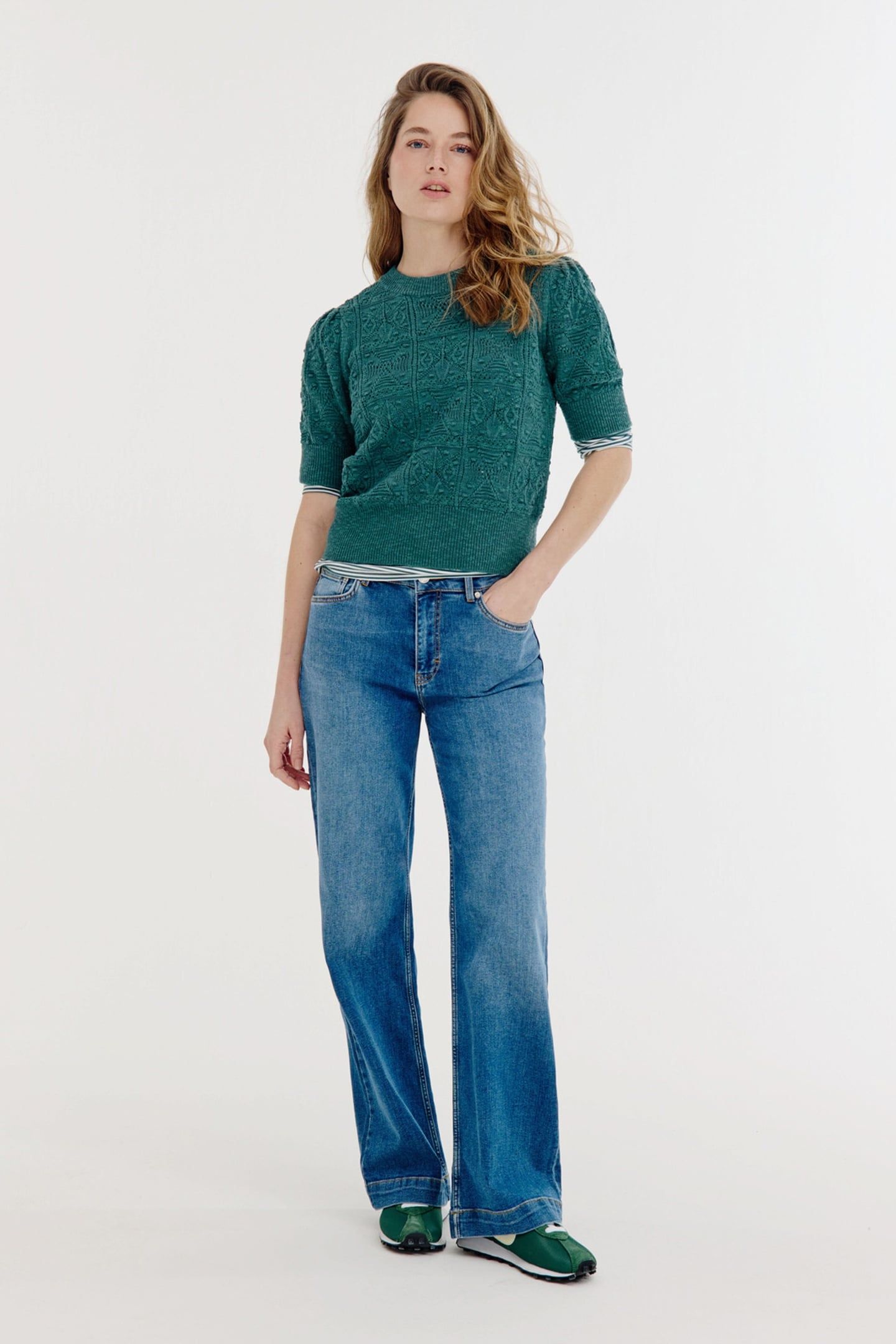 BRAM PANTS MID BLUE JEANS 2
