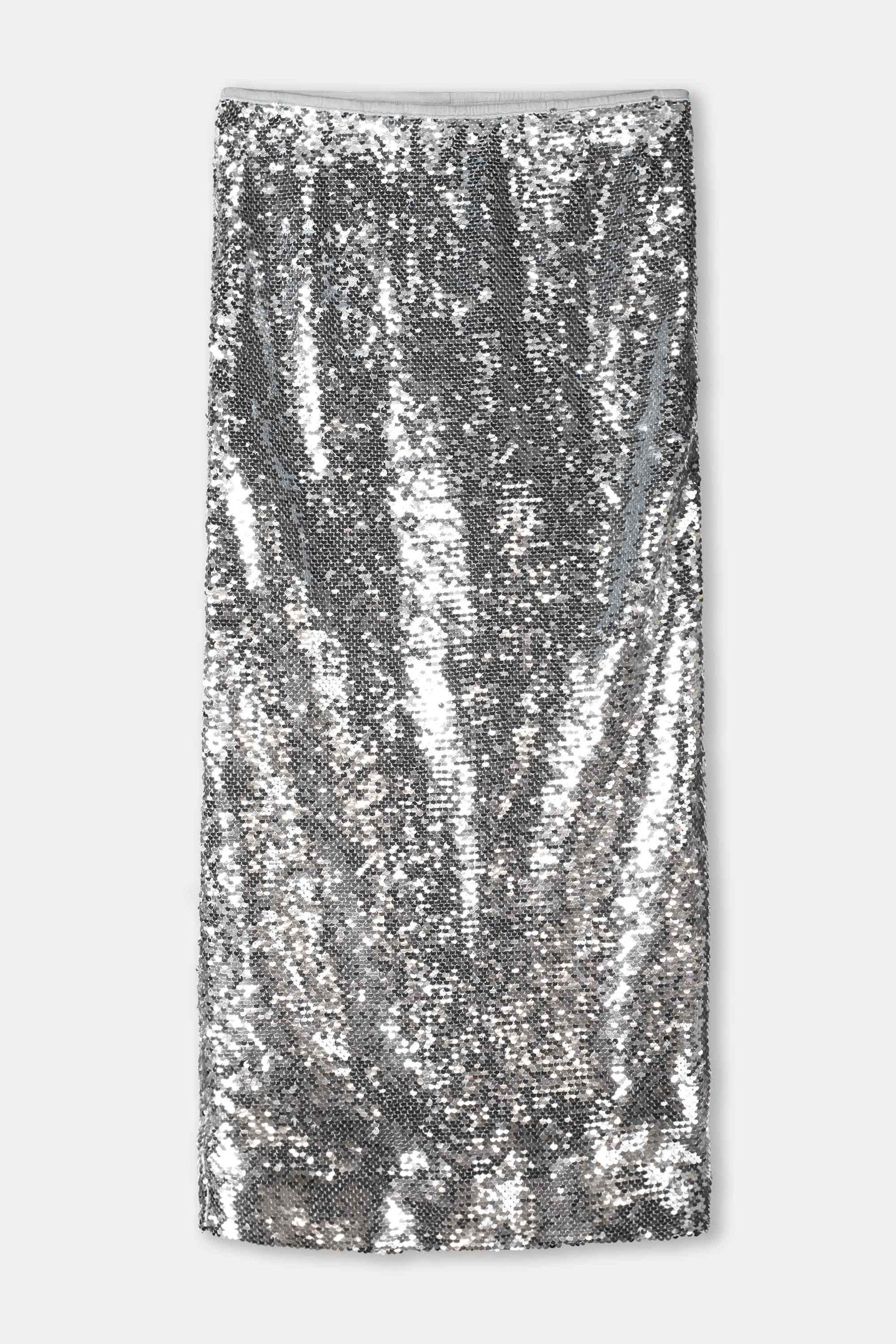 SKIRT - SEQUINS SILVER 4