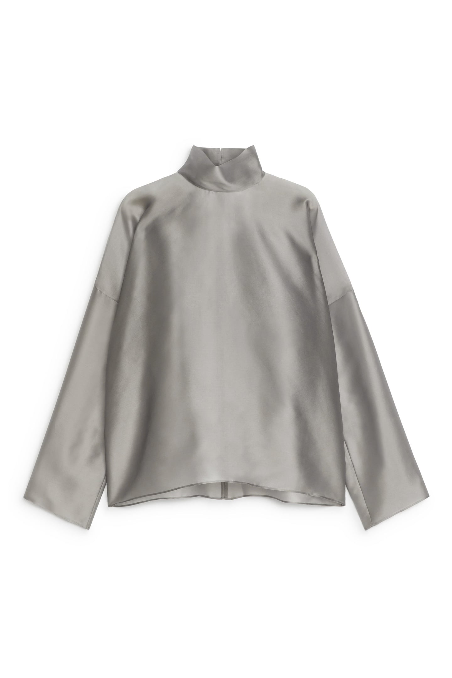 HONORINE BLOUSE PRESS GREY 3