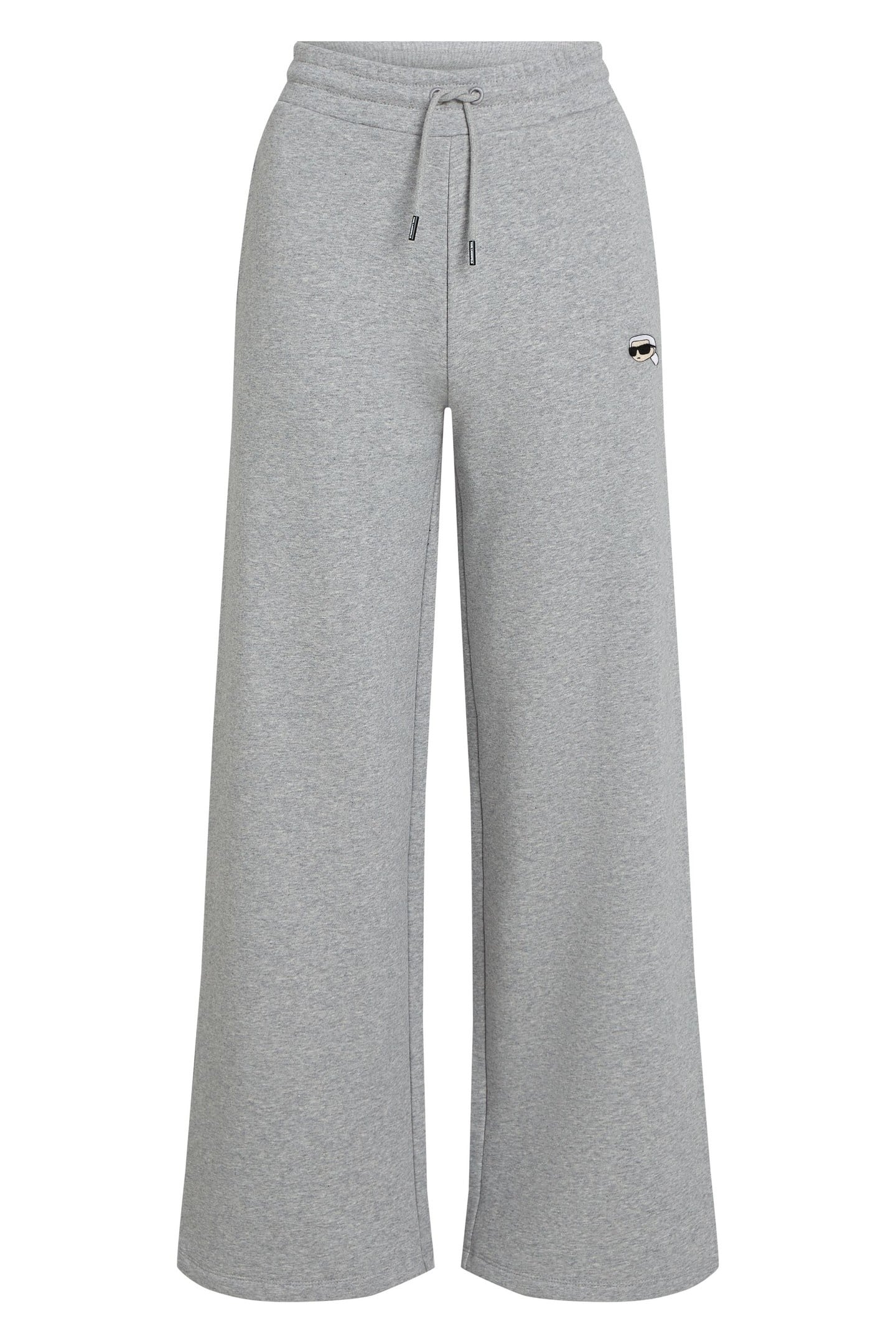 IKON WIDE LEG SWEATPANTS LIGHT GREY MELANGE 4