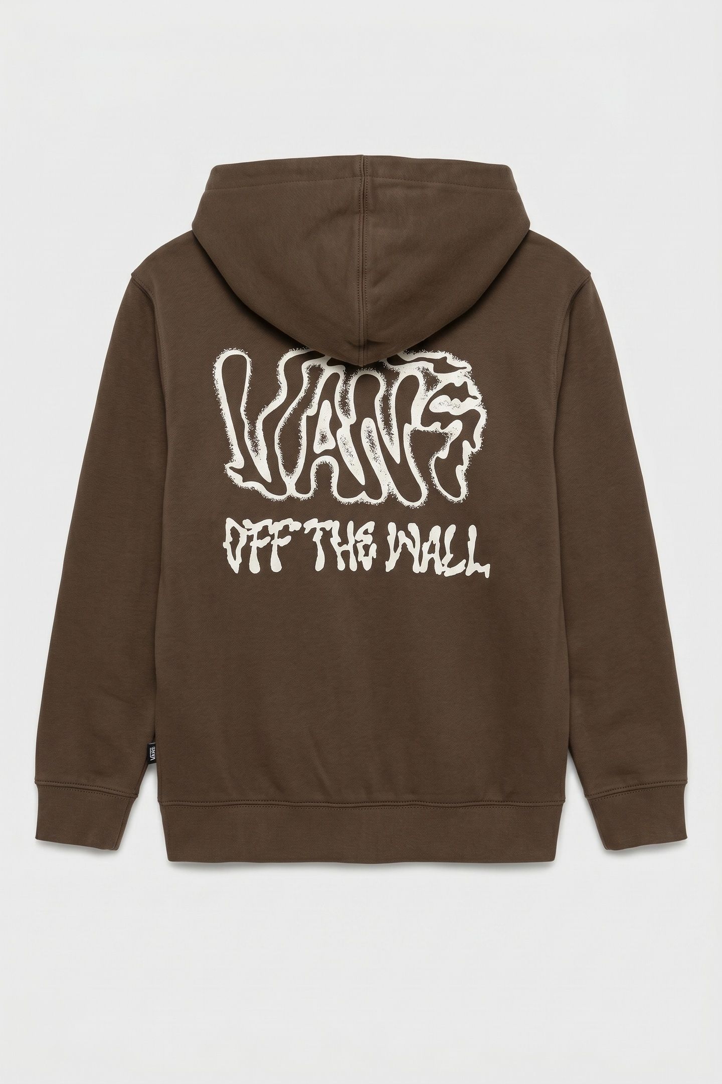 BOYS RIPPLED FULL ZIP COAL BROWN 3