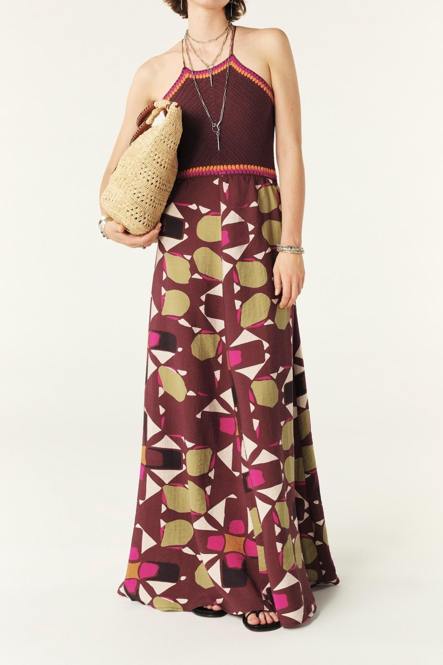 ROBE AMINA PRUNE 1