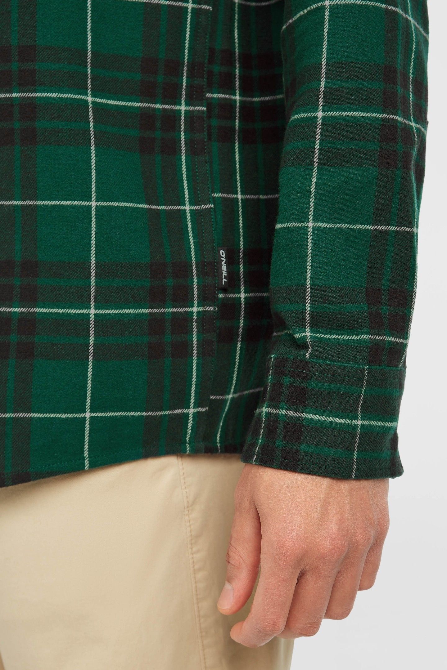 O'NEILL MUST-HAVE FLANNEL SHIRT GREEN FLANNEL CHECK 7