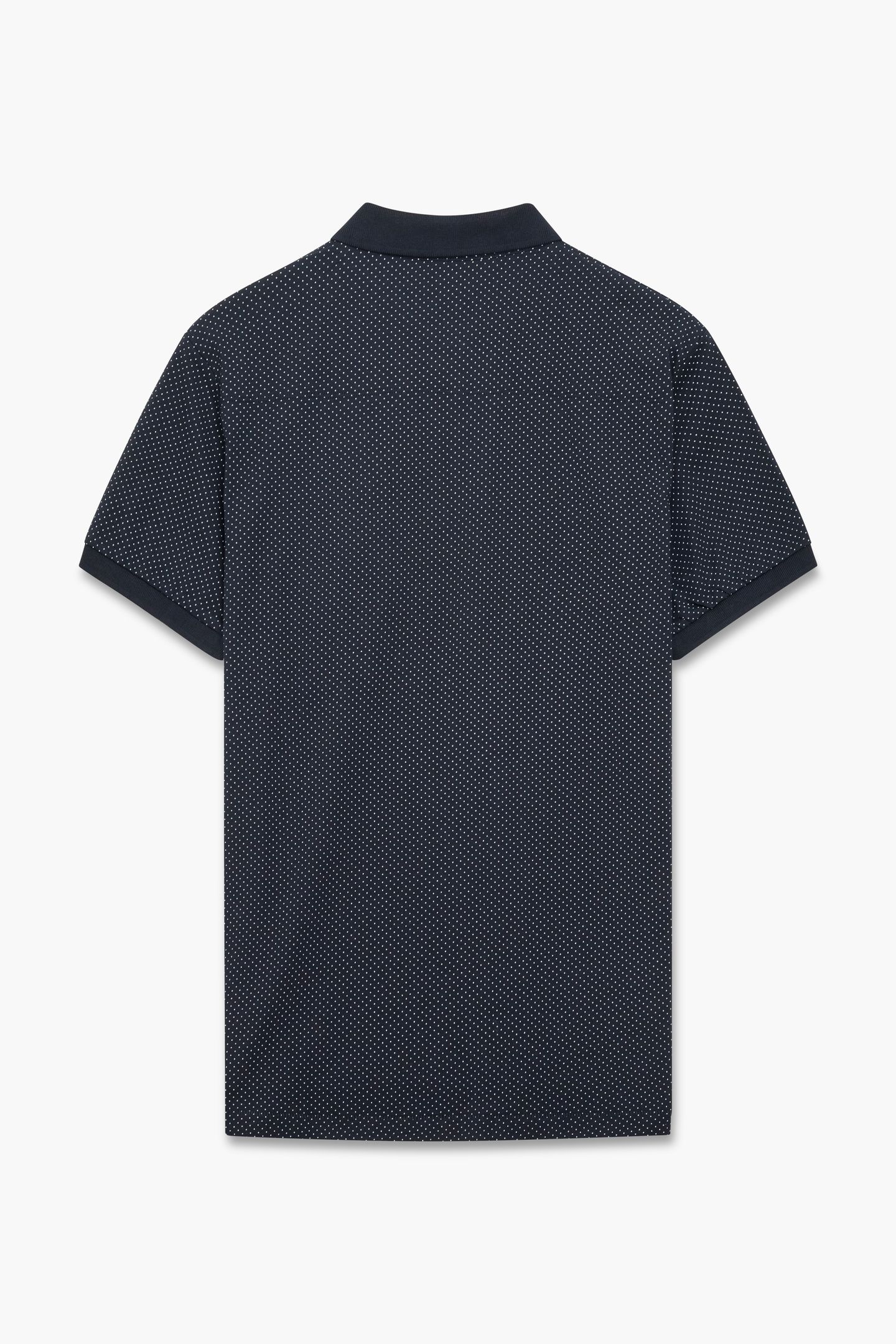 MICRO DOT POLO MARINE/WHITE 3