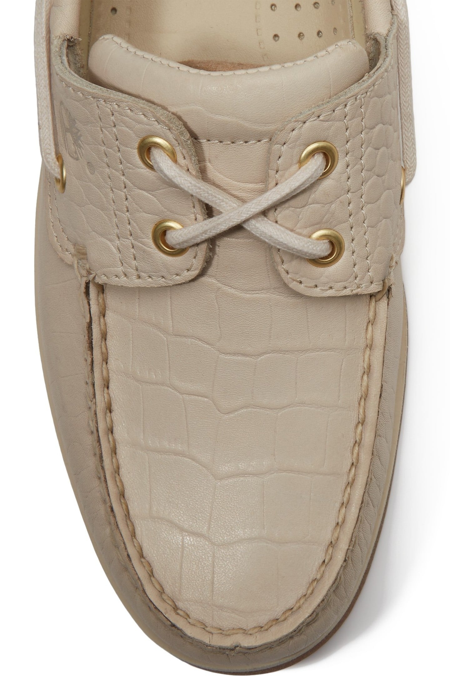 BOAT SHOE NATURAL 8