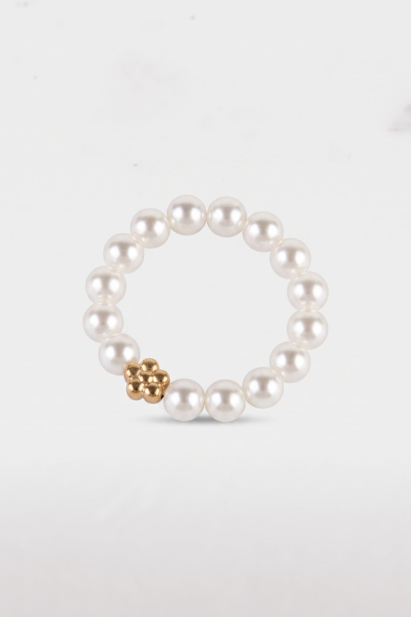 ANXIETY SHINY BLOOM RING GOLD / 56-60 3