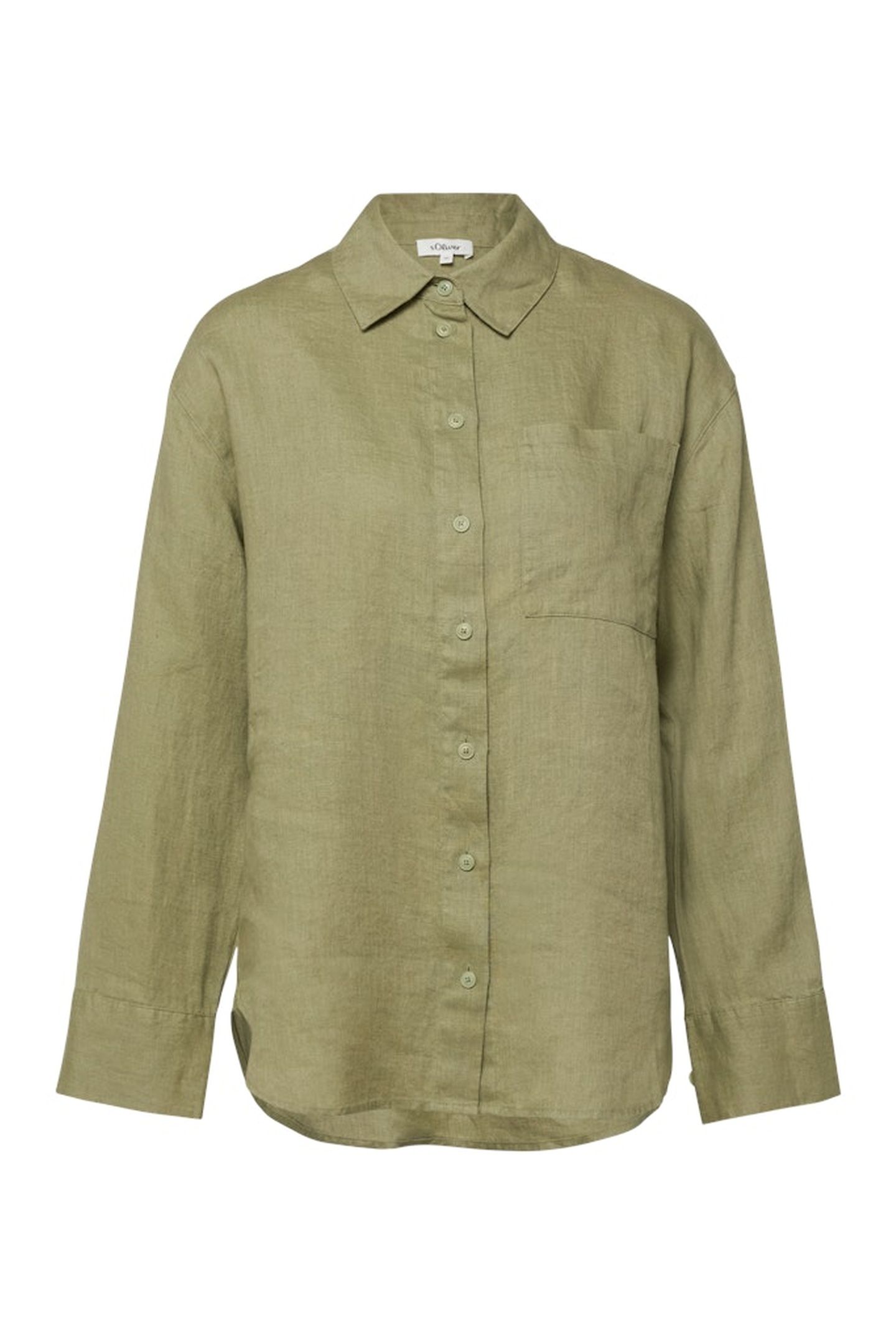 S.OLIVER BLOUSES ARMY GREEN 5