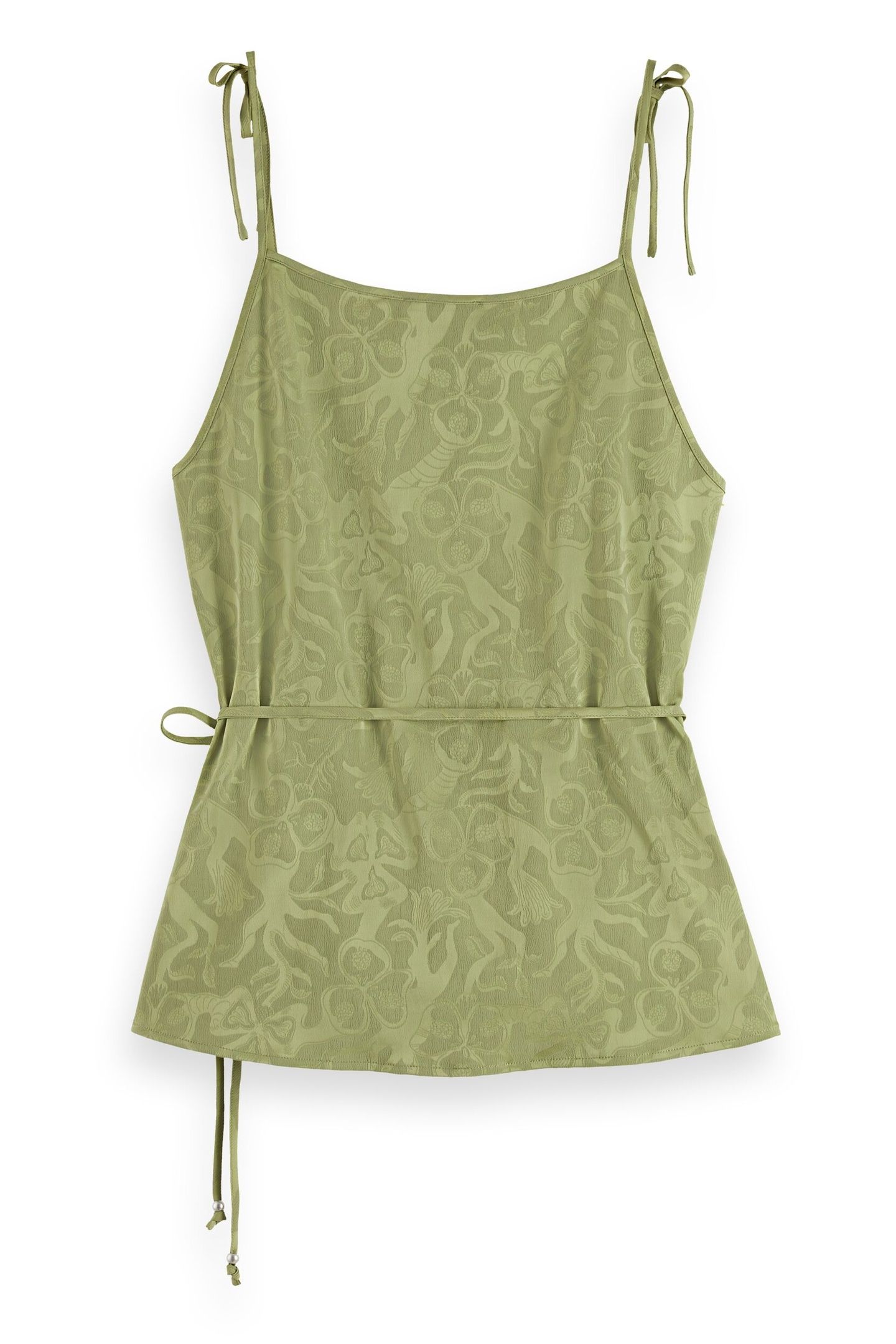 DRAPED WRAP TANK OIL GREEN 1