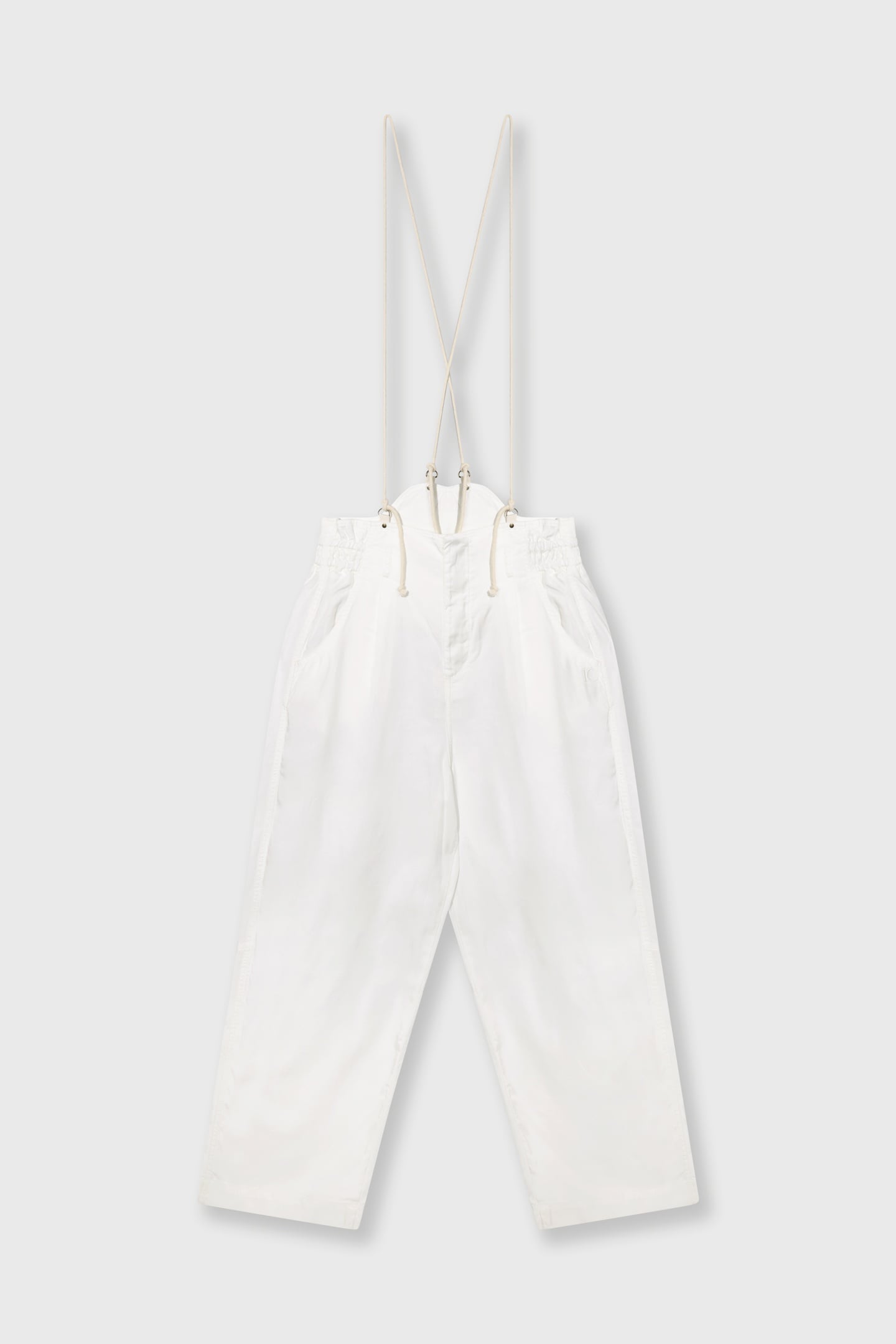 STRAP SALOPETTE TWILL TENCEL ECRU 5