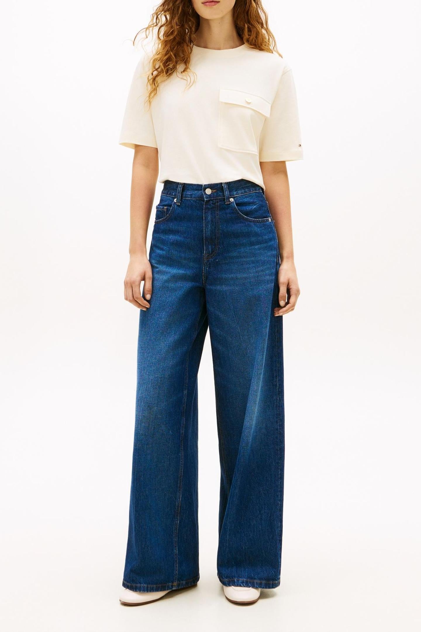 GOLD BUTTON LONG SS CALICO 1