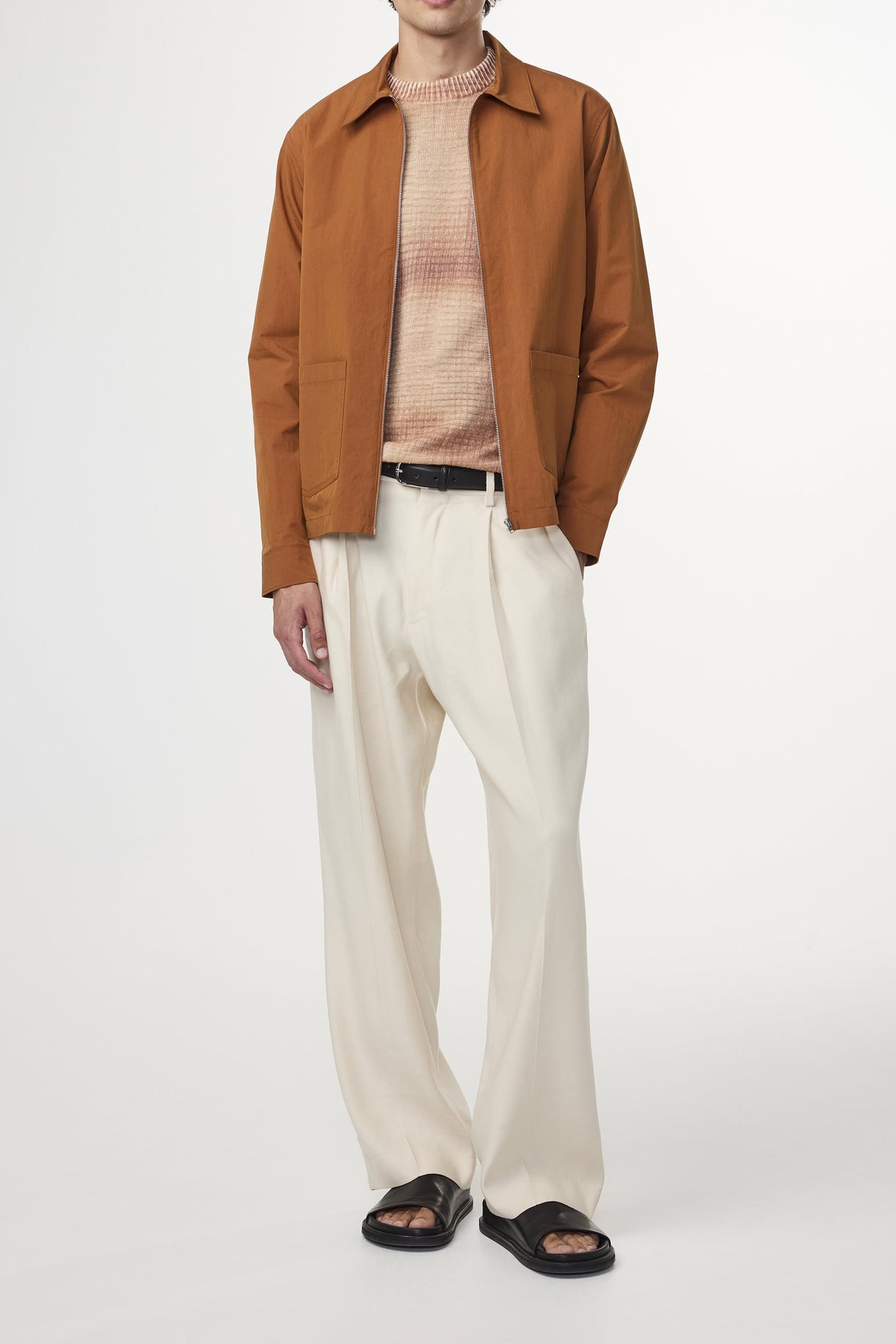 VIRGIL ZIP 5024 HYBRID/BLAZER CARAMEL 2