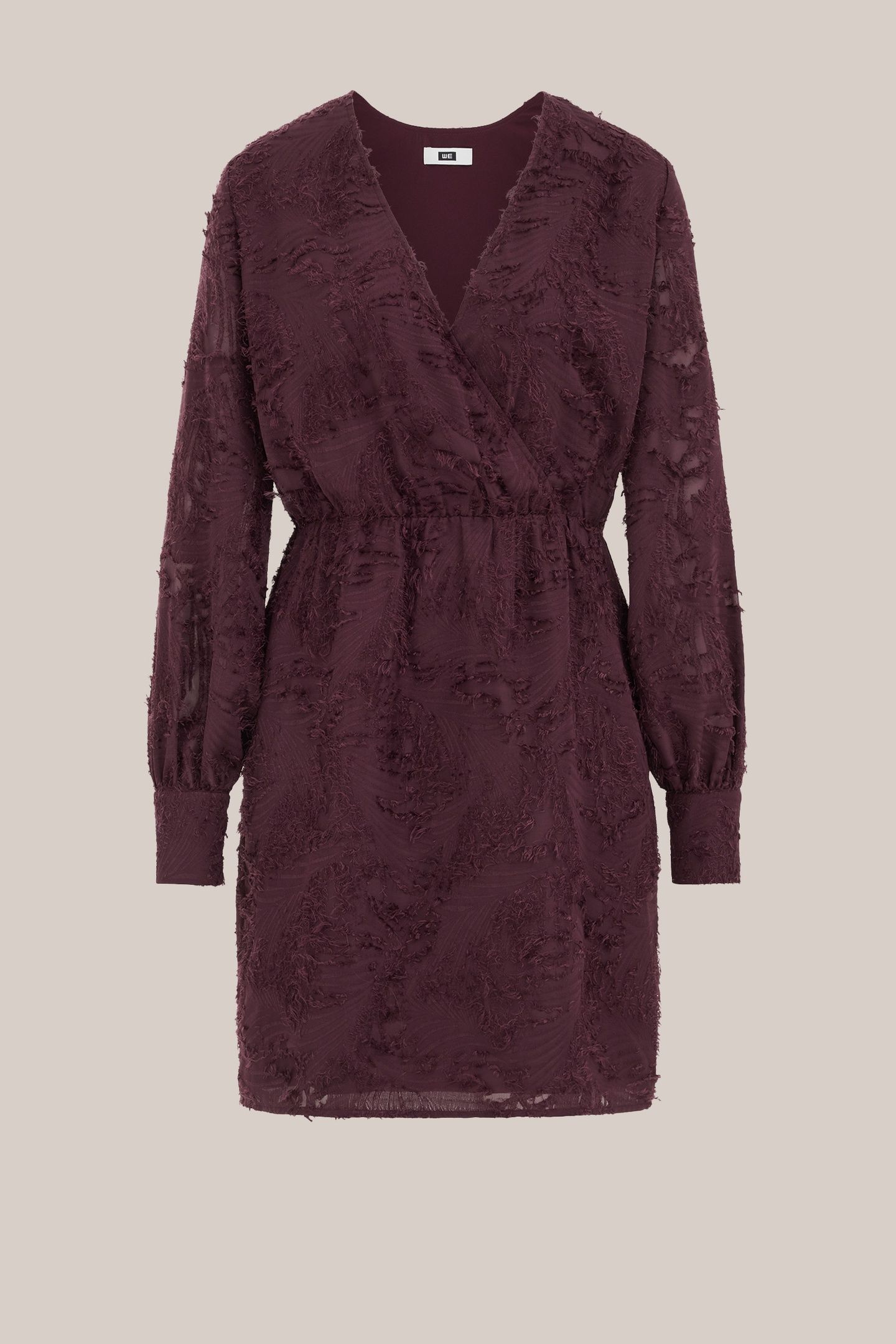 DRESS SHORT BURGUNDY RED 4