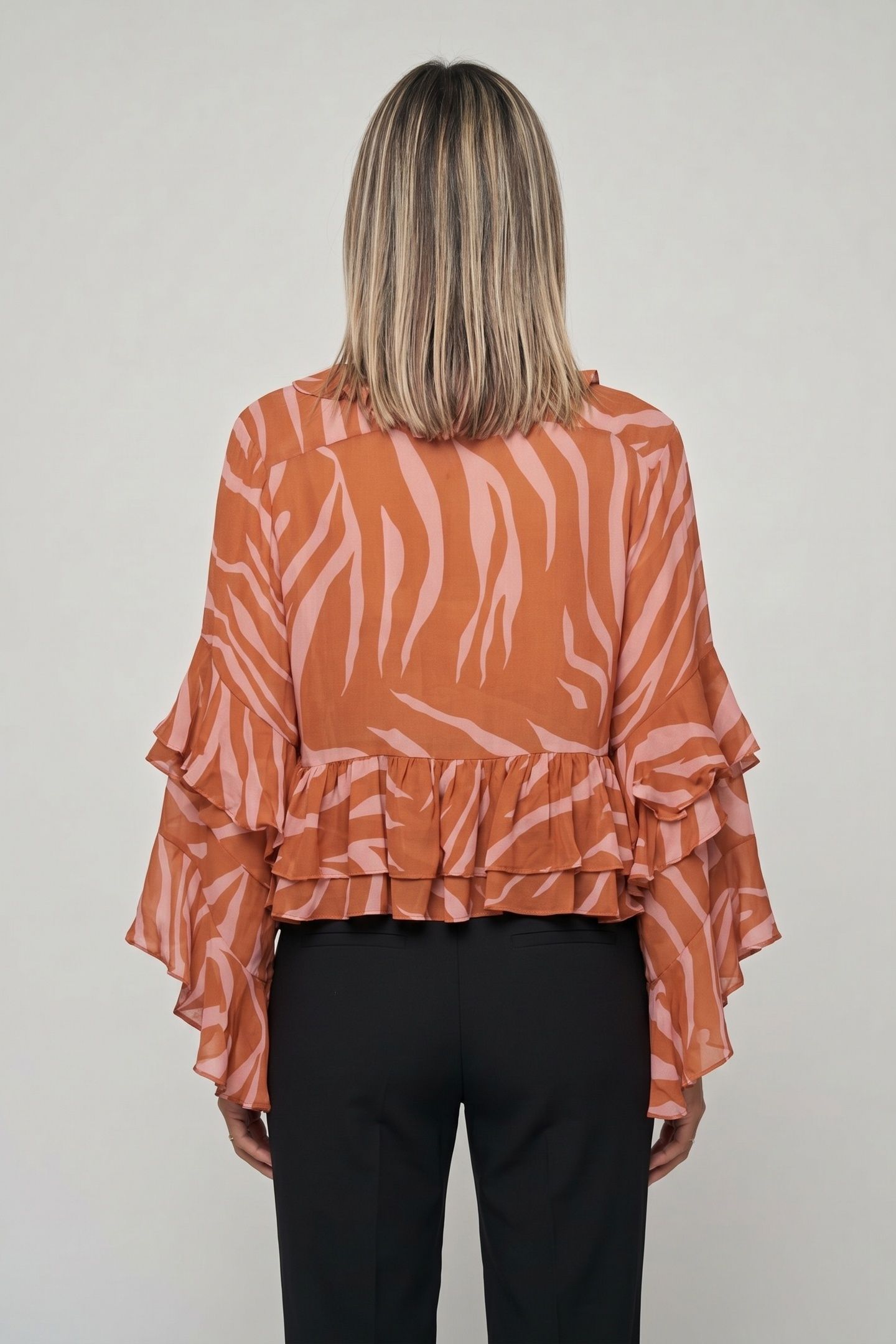 ZORRO BLOUSE BROWN 2