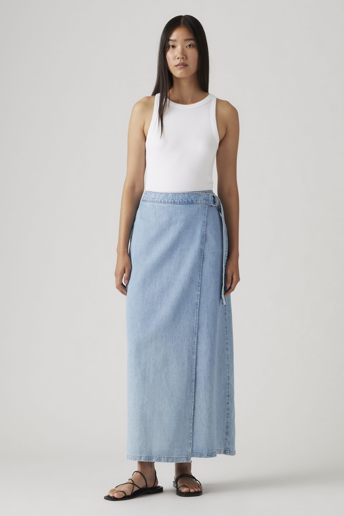 COLUMN WRAP SKIRT 2