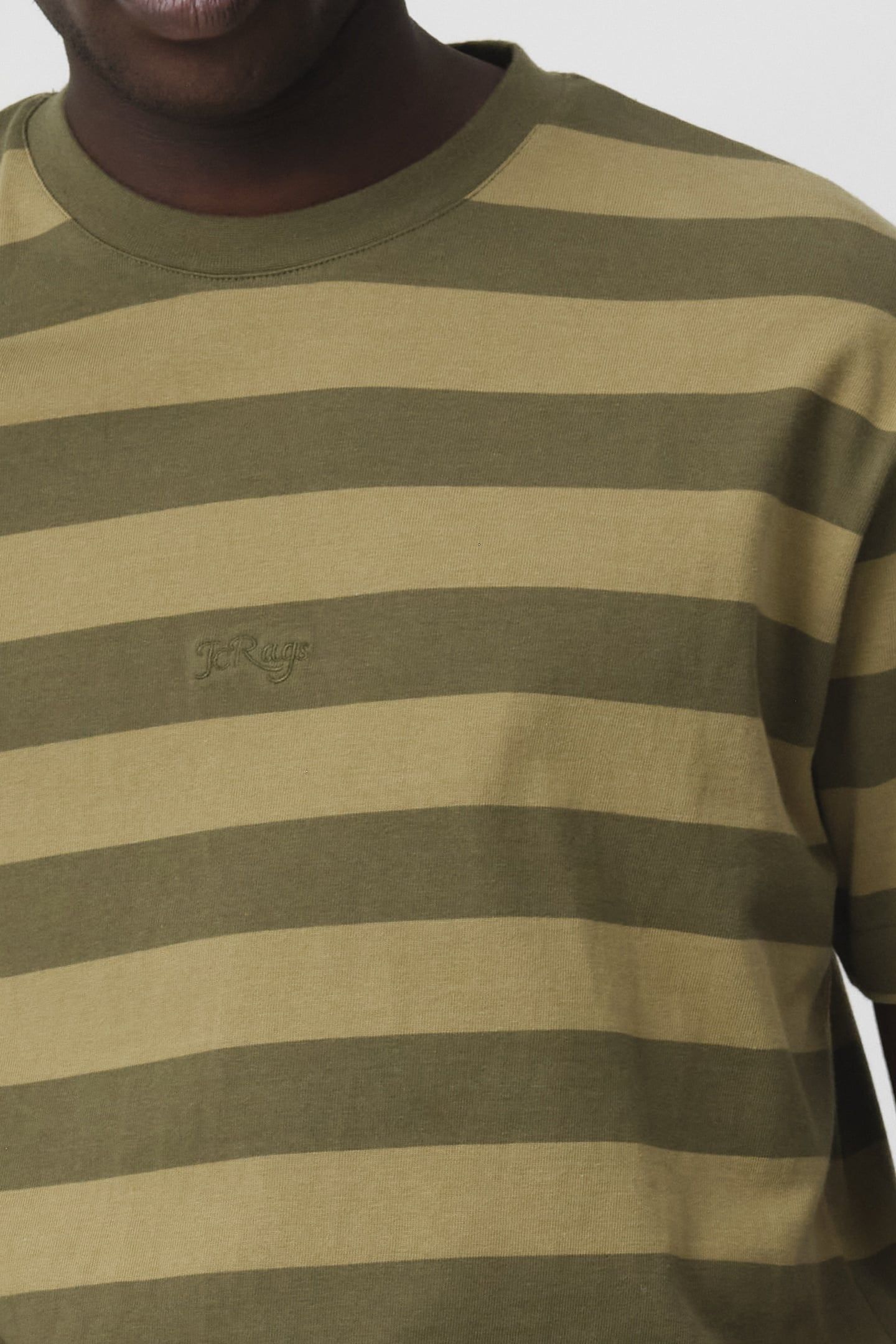 ROMEO STRIPE T-SHIRT GREEN 5