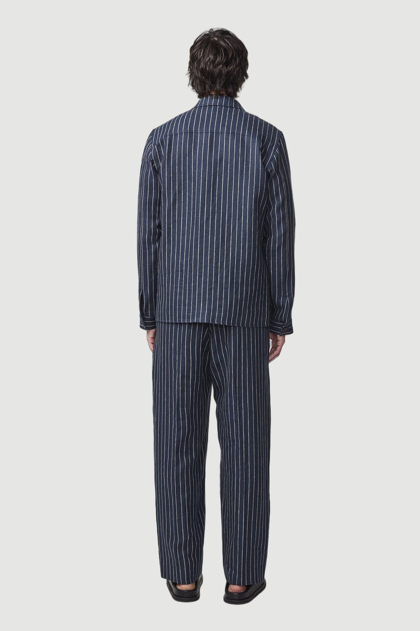 OLAV 1455 HYBRID/BLAZER NAVY STRIPE 3
