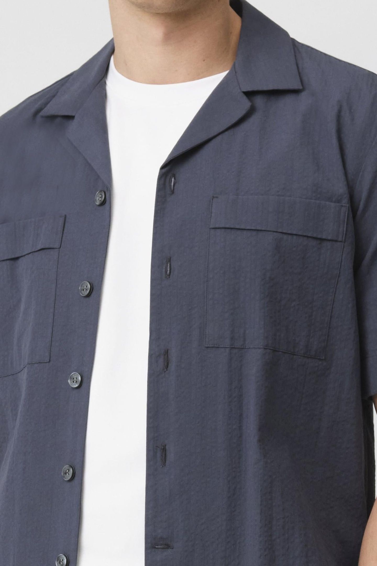 AARON CASUAL SHIRT BLUE 5