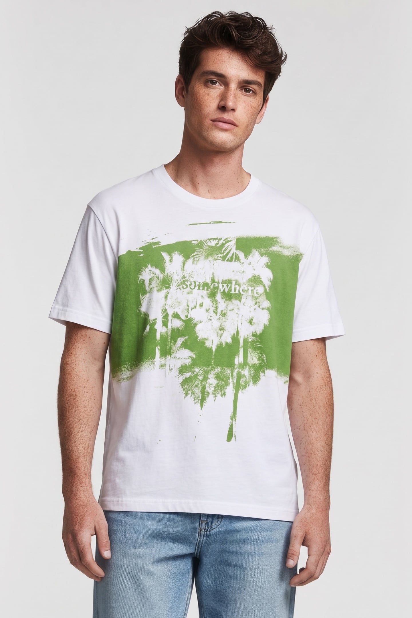 JAHO T-SHIRT FERN GREEN 1